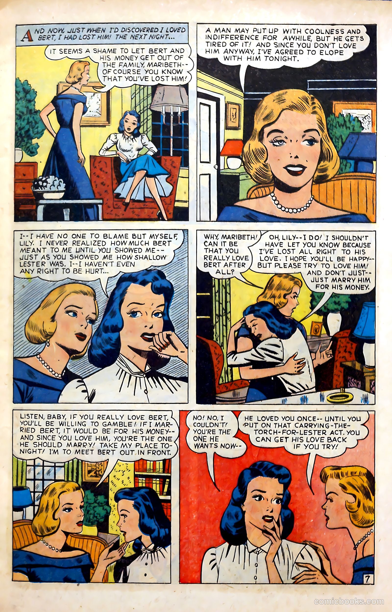 All Love #32 (1950) — page 9 of 36