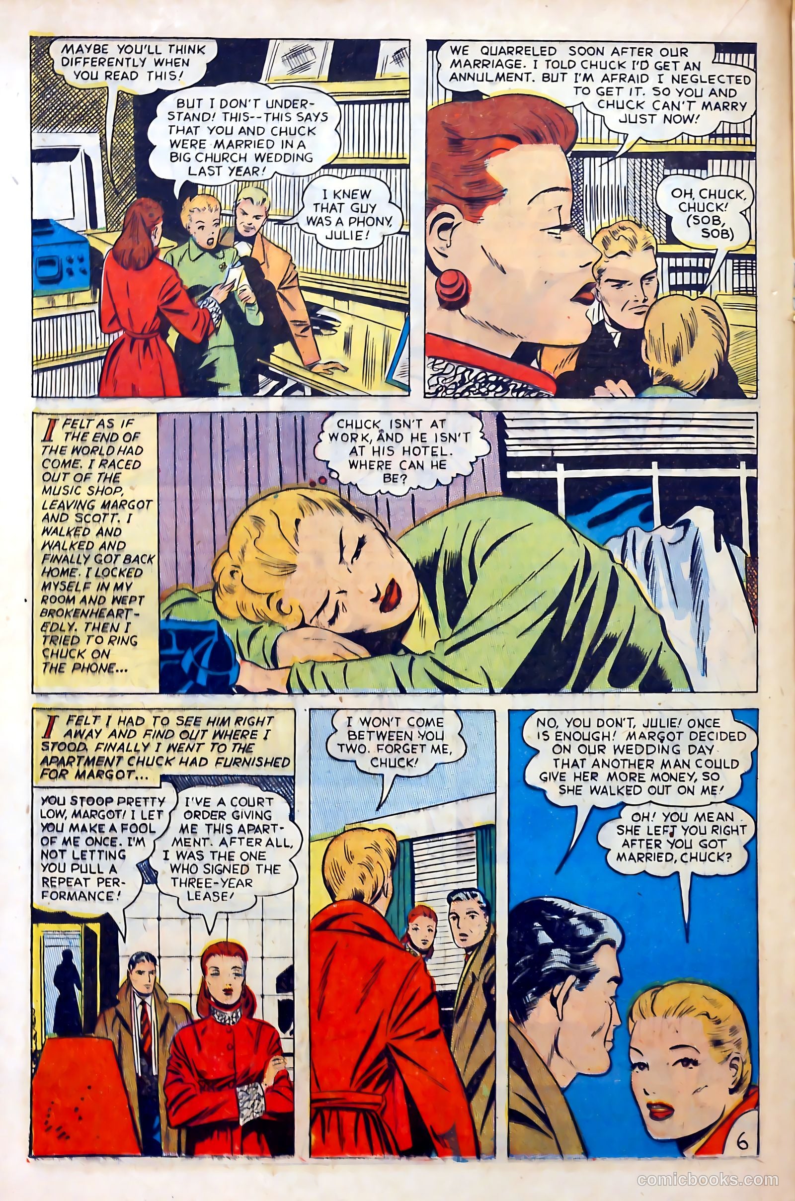 All Love #32 (1950) — page 16 of 36