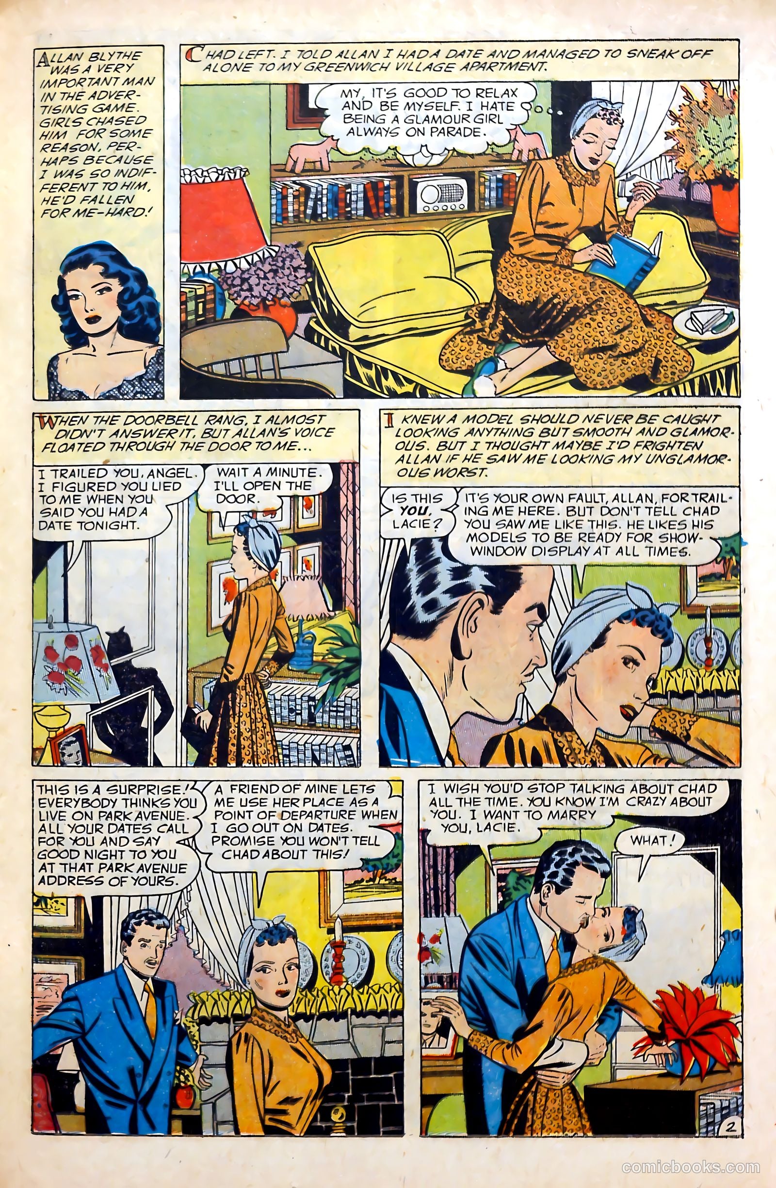 All Love #32 (1950) — page 19 of 36