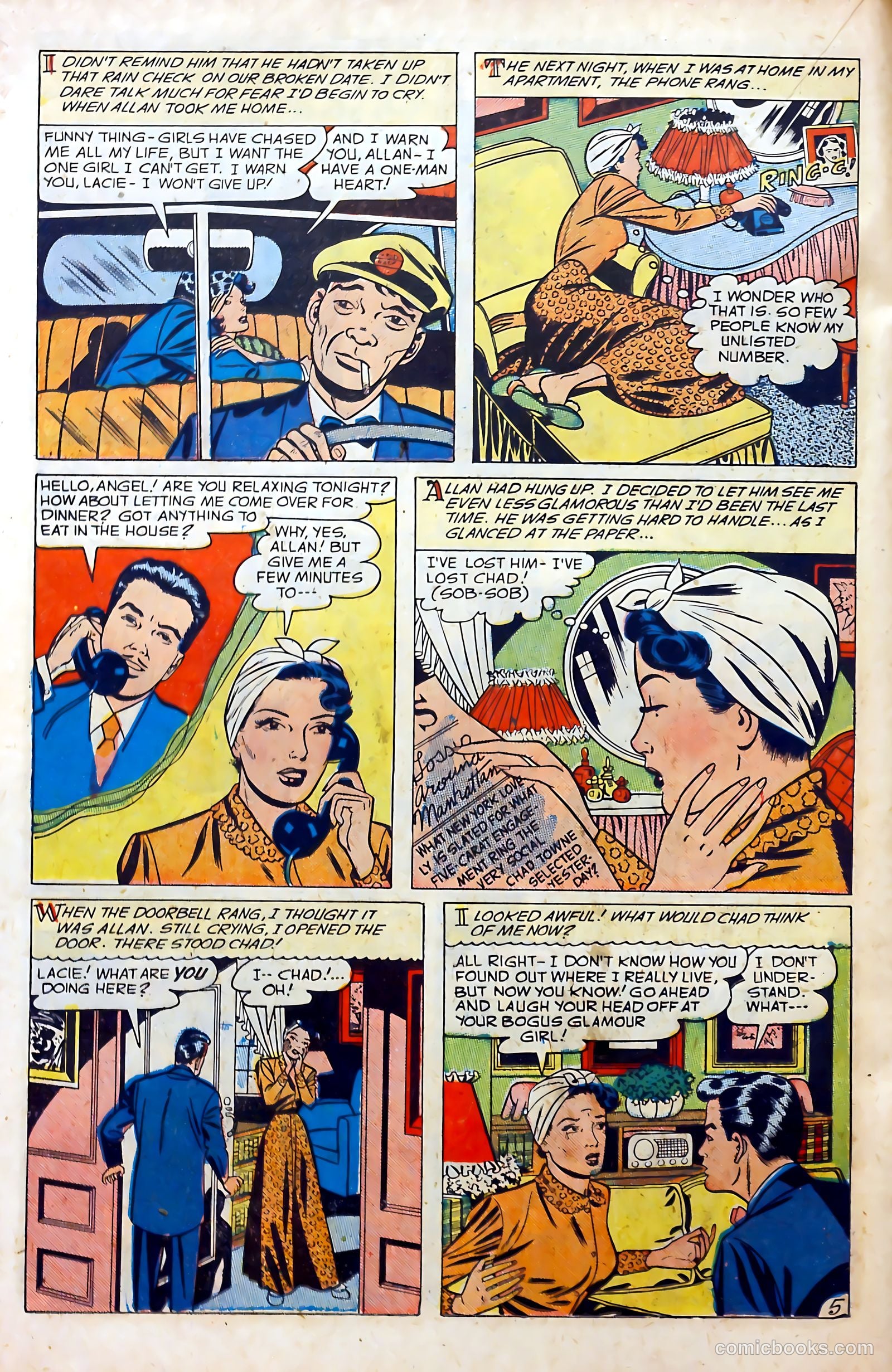 All Love #32 (1950) — page 22 of 36