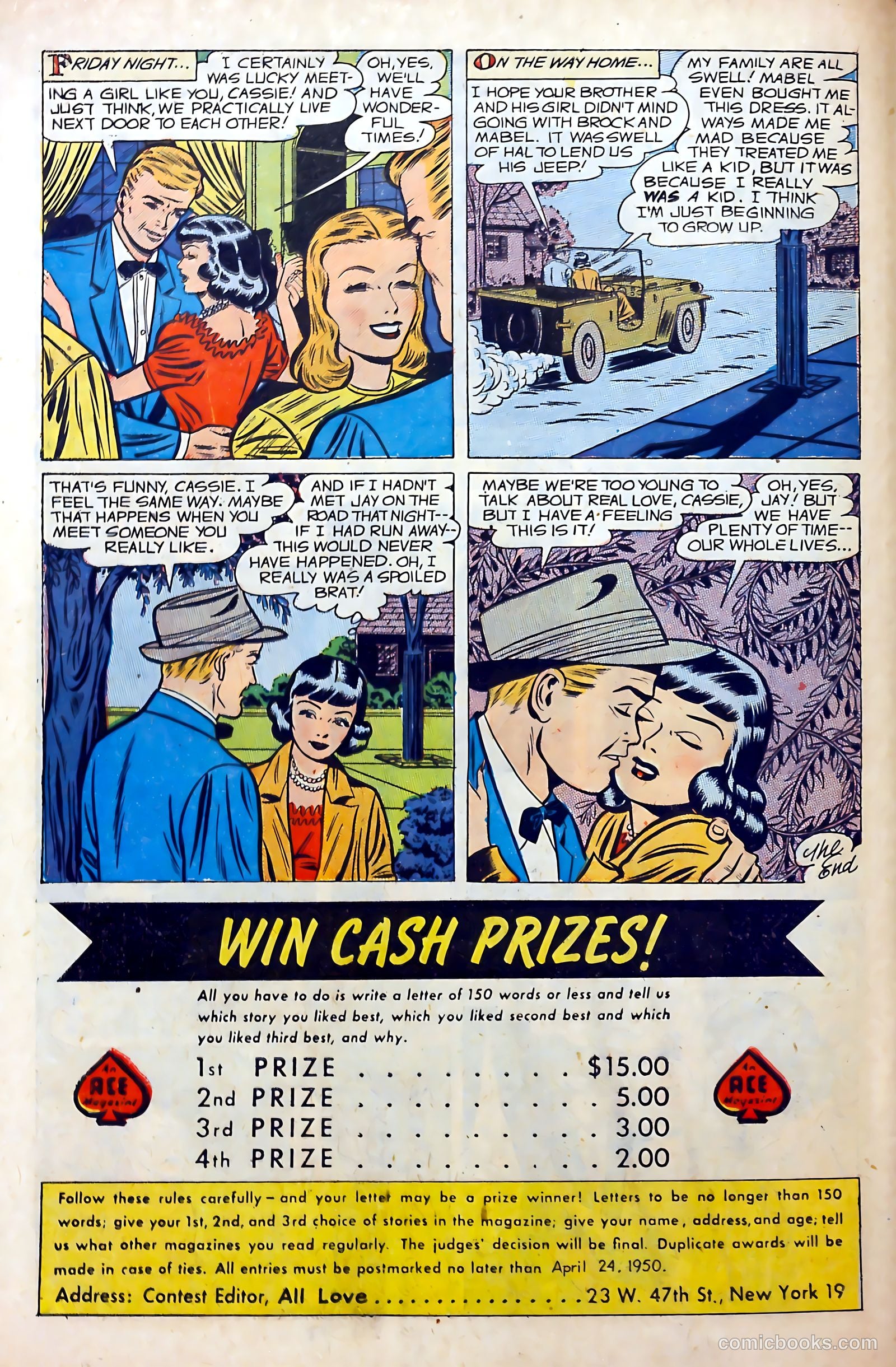 All Love #32 (1950) — page 34 of 36