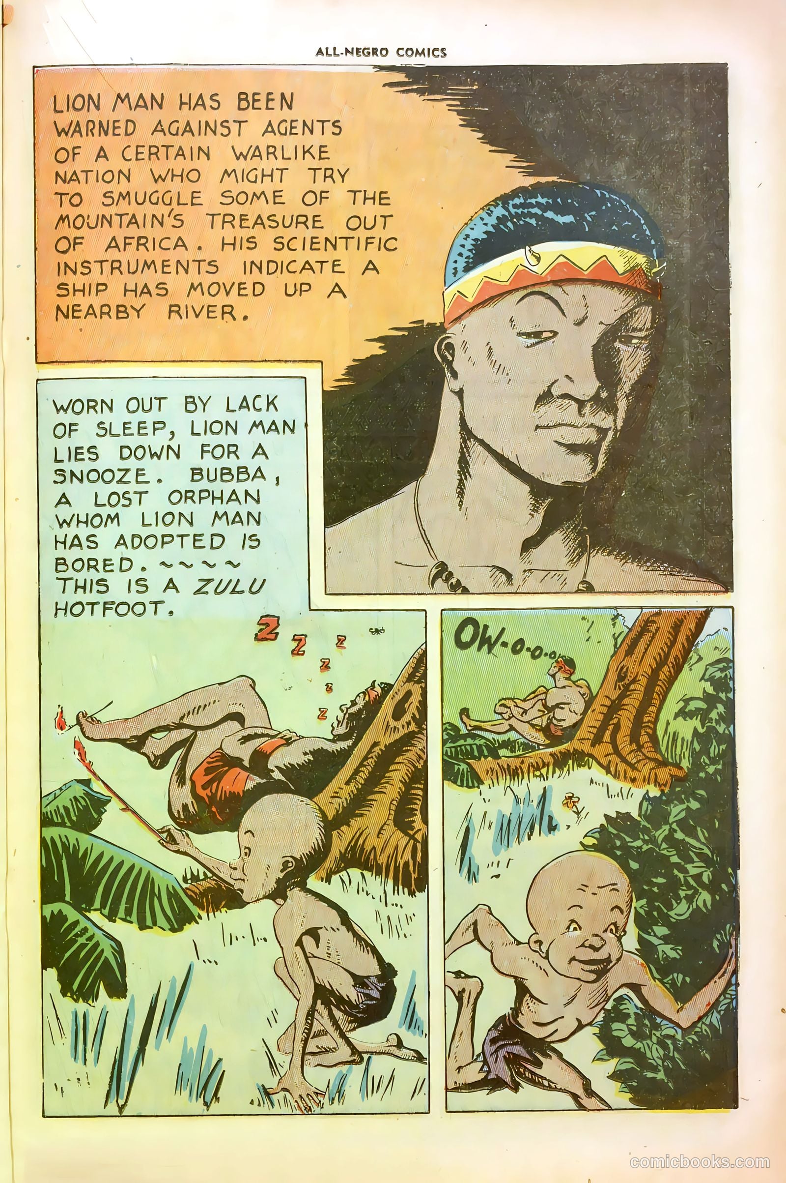 All-Negro Comics #1 (1947) — page 30 of 51