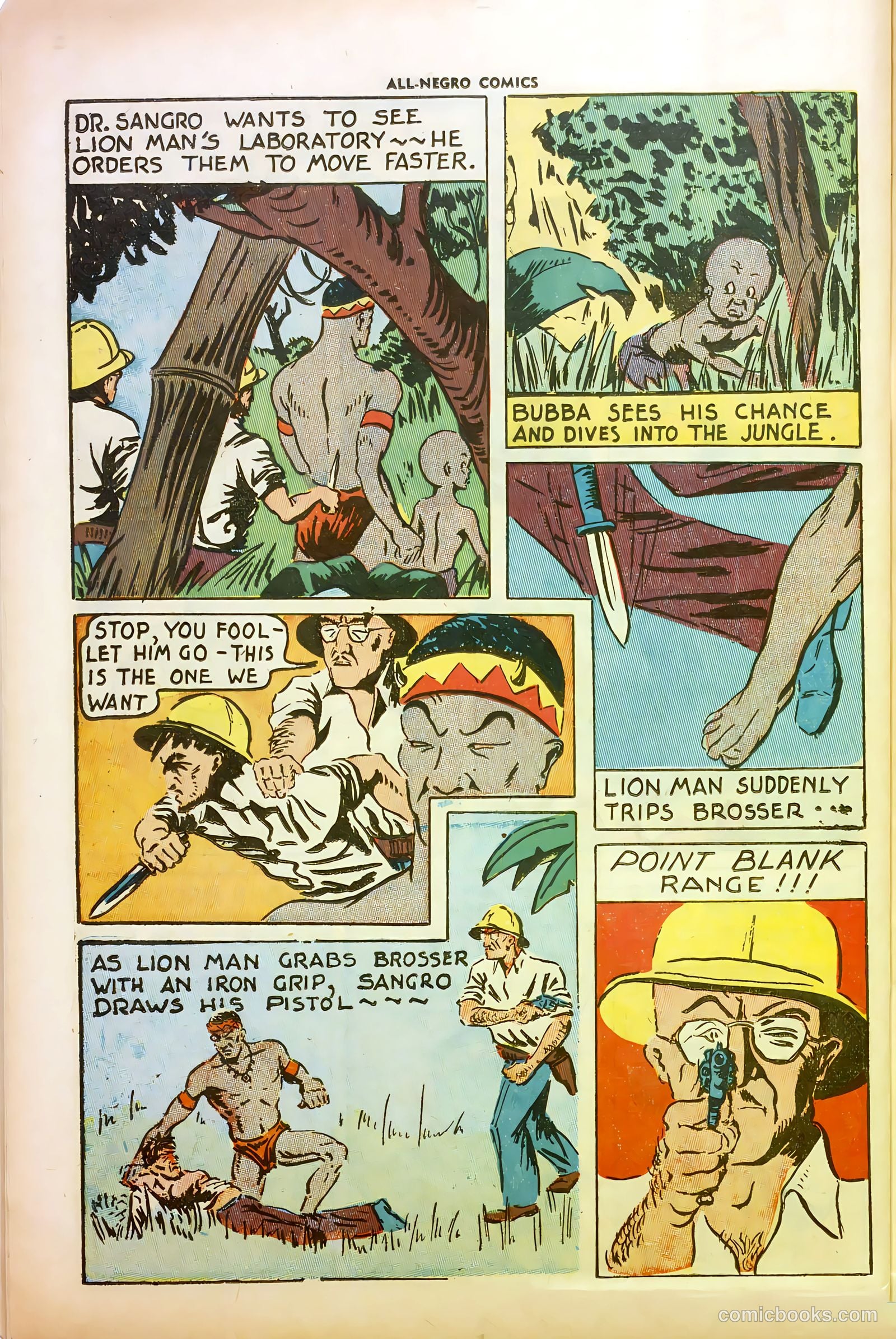 All-Negro Comics #1 (1947) — page 35 of 51
