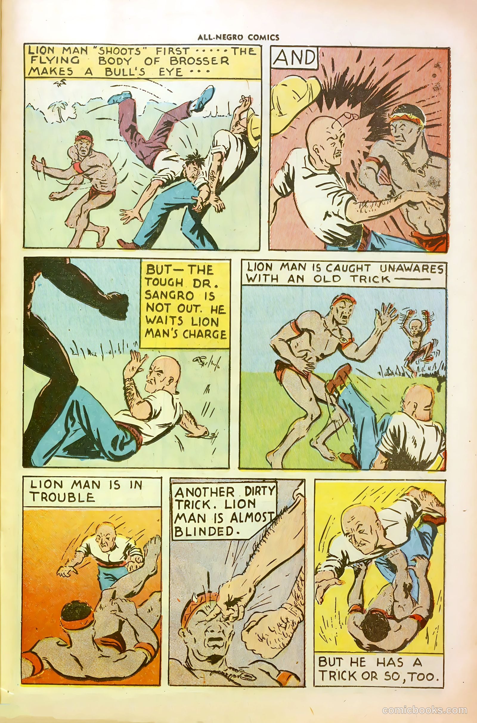 All-Negro Comics #1 (1947) — page 36 of 51
