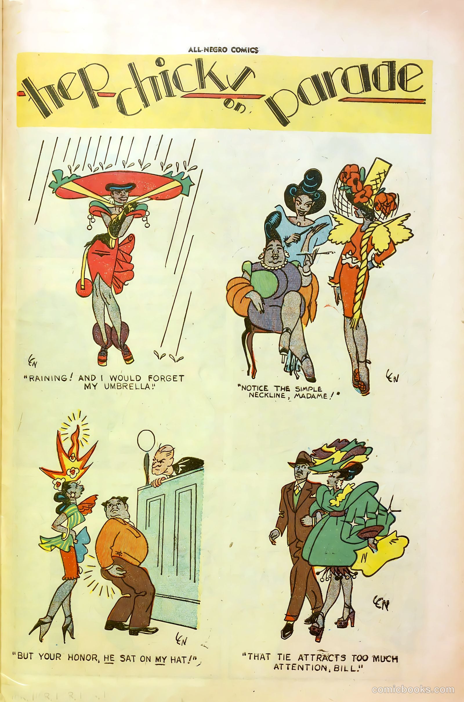 All-Negro Comics #1 (1947) — page 40 of 51