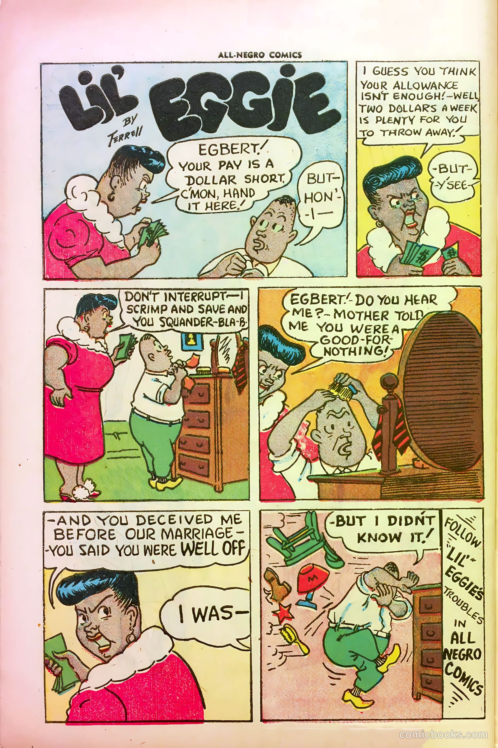 All-Negro Comics #1 (1947) — page 41 of 51