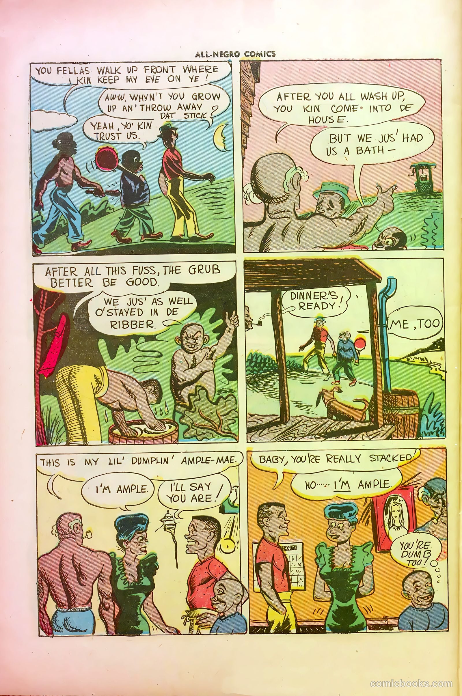 All-Negro Comics #1 (1947) — page 45 of 51