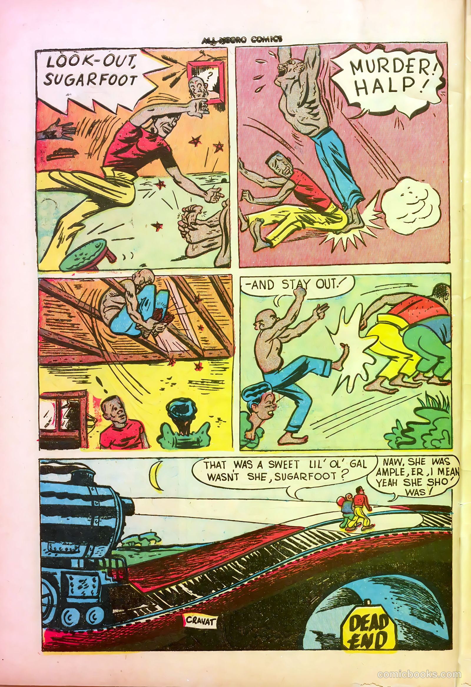 All-Negro Comics #1 (1947) — page 49 of 51