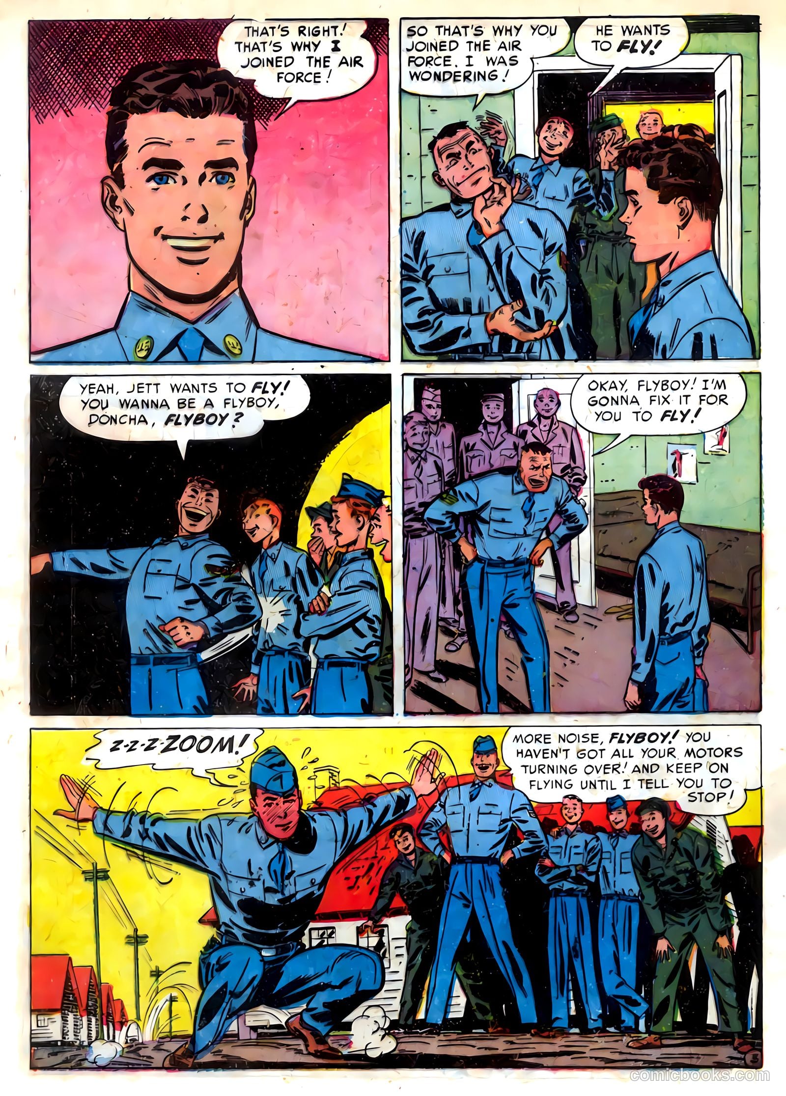 Flyboy #1 (1952) — page 5 of 36