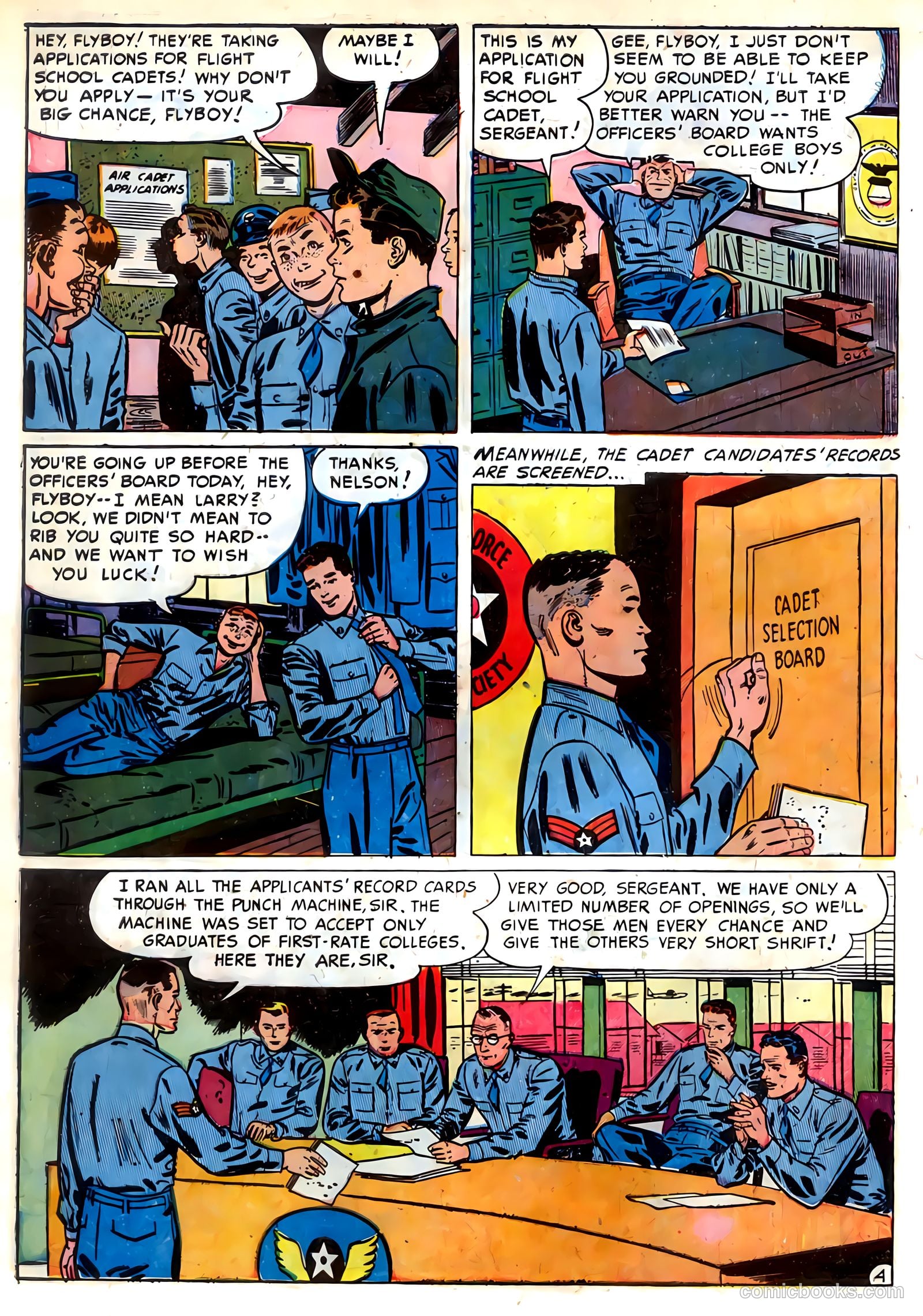 Flyboy #1 (1952) — page 6 of 36