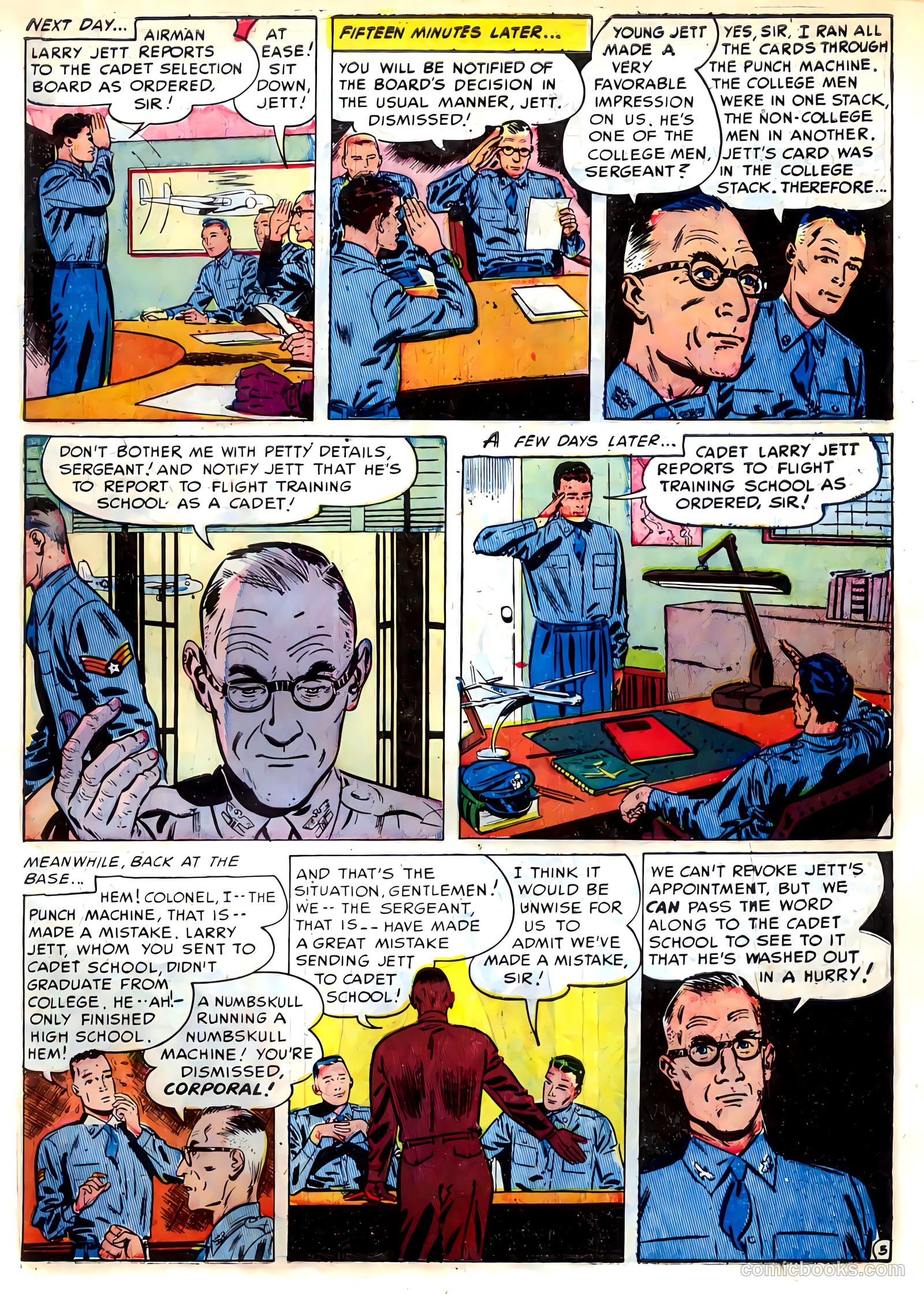 Flyboy #1 (1952) — page 7 of 36