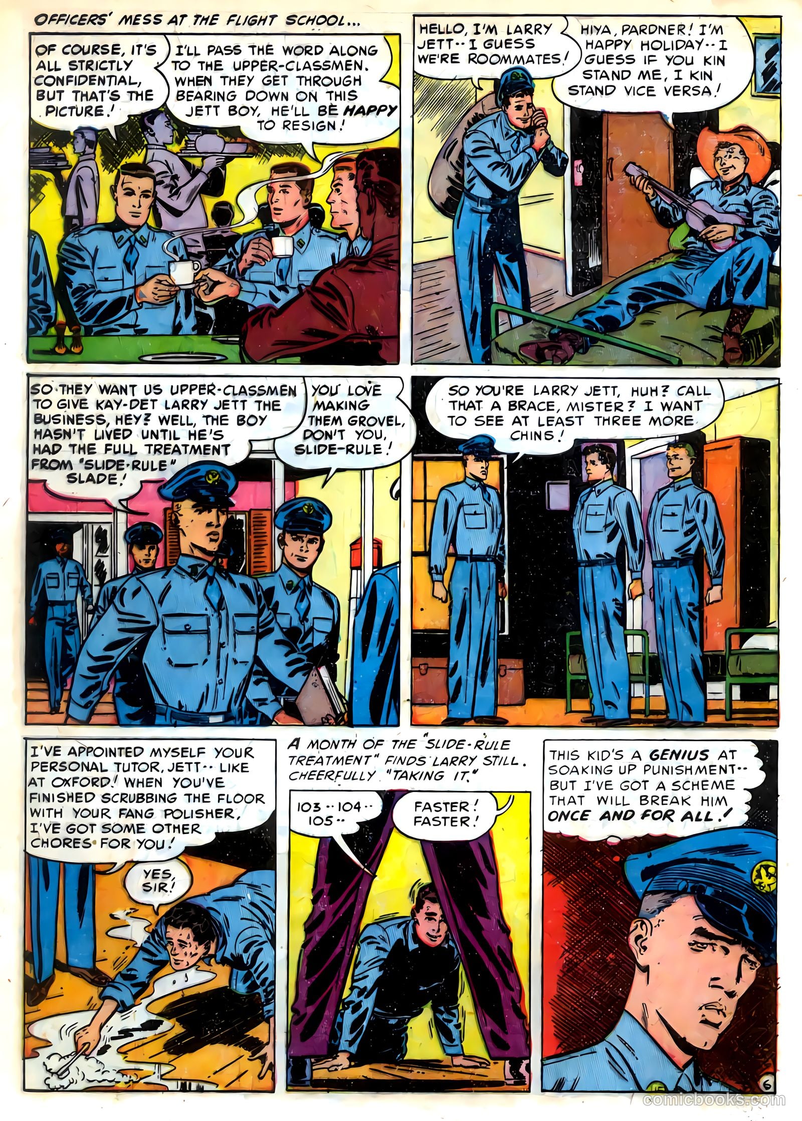 Flyboy #1 (1952) — page 8 of 36