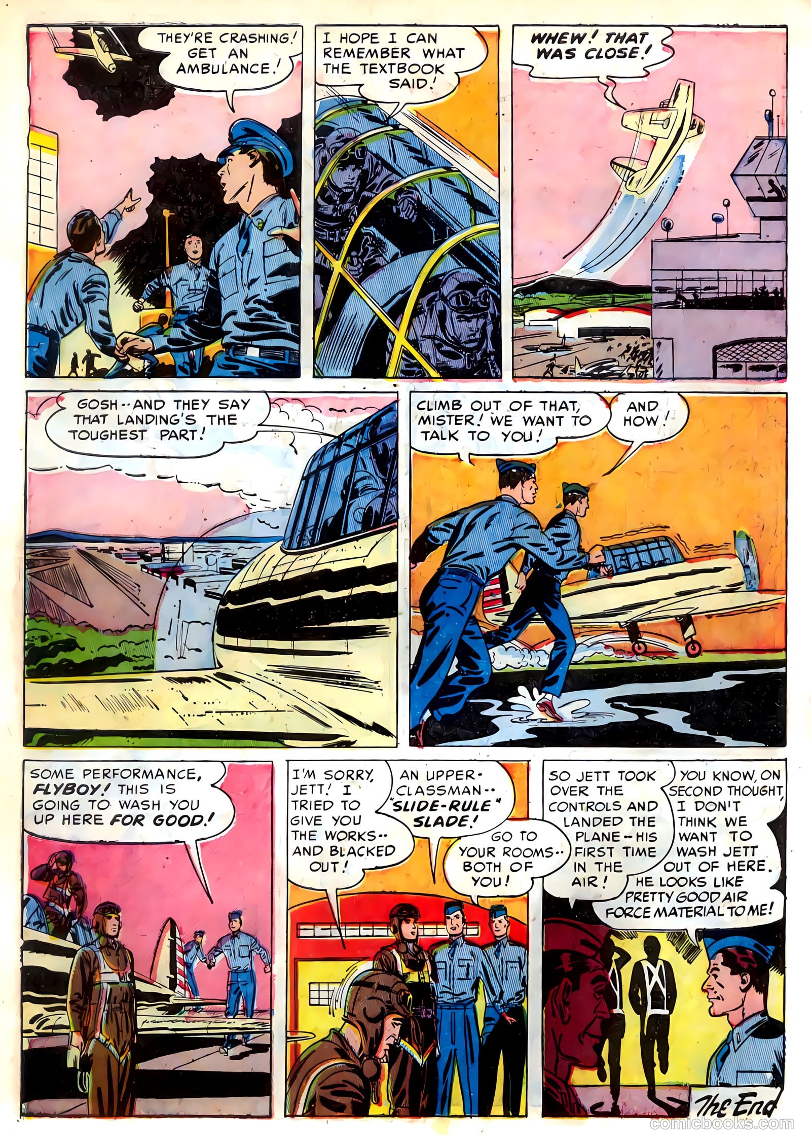 Flyboy #1 (1952) — page 10 of 36