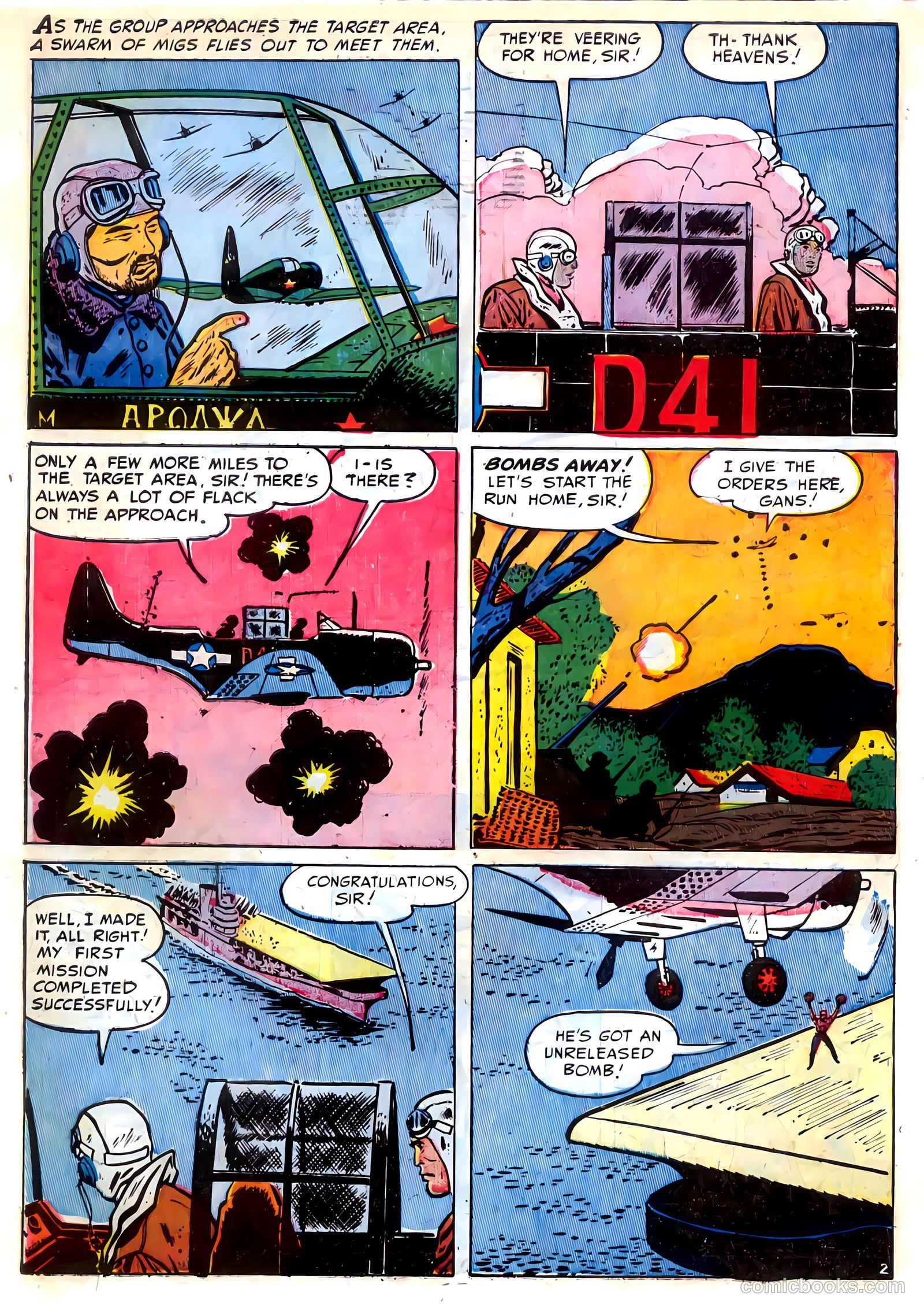 Flyboy #1 (1952) — page 30 of 36