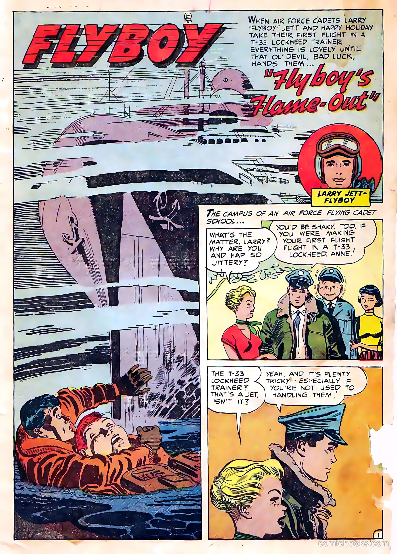 Flyboy #2 (1952) — page 3 of 36