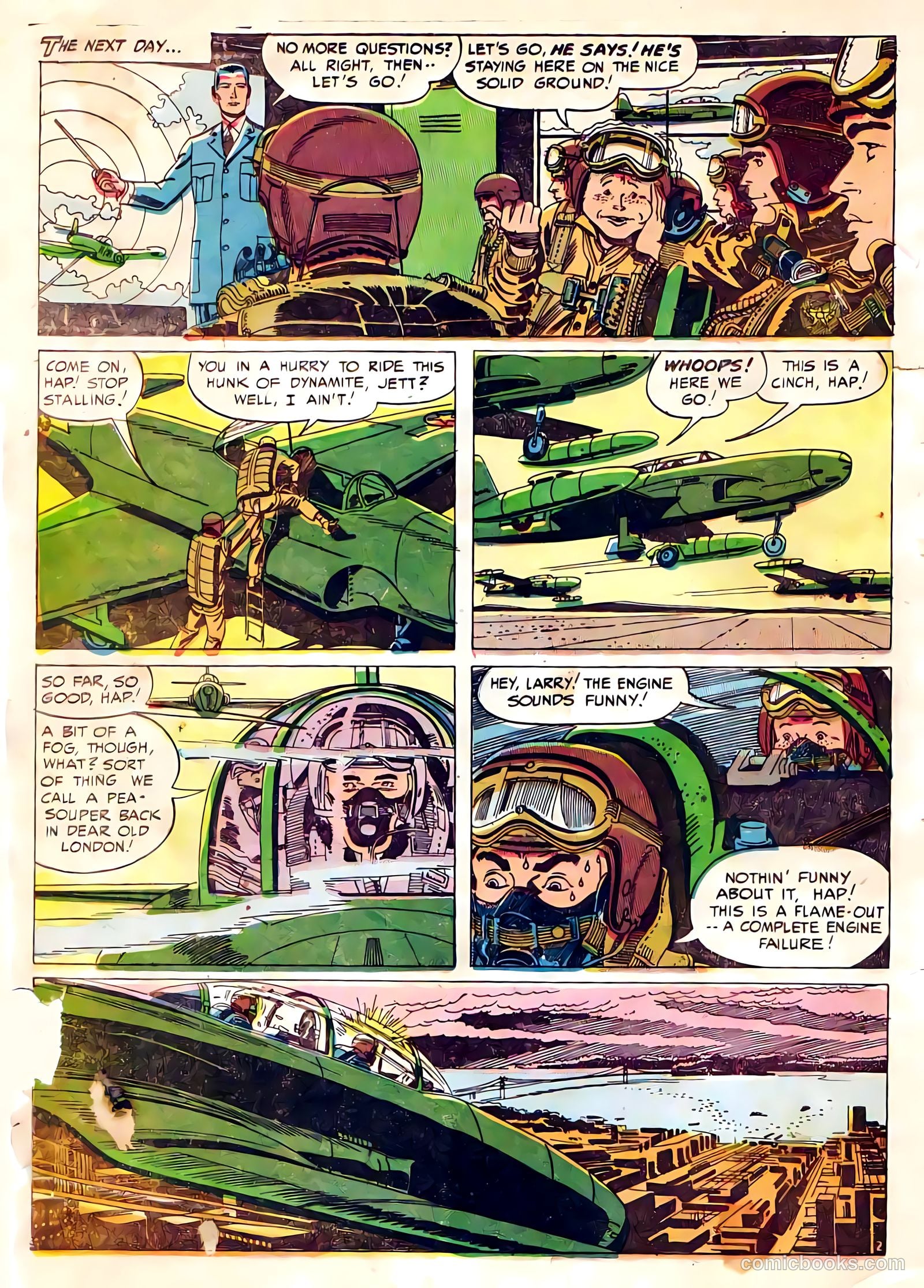 Flyboy #2 (1952) — page 4 of 36