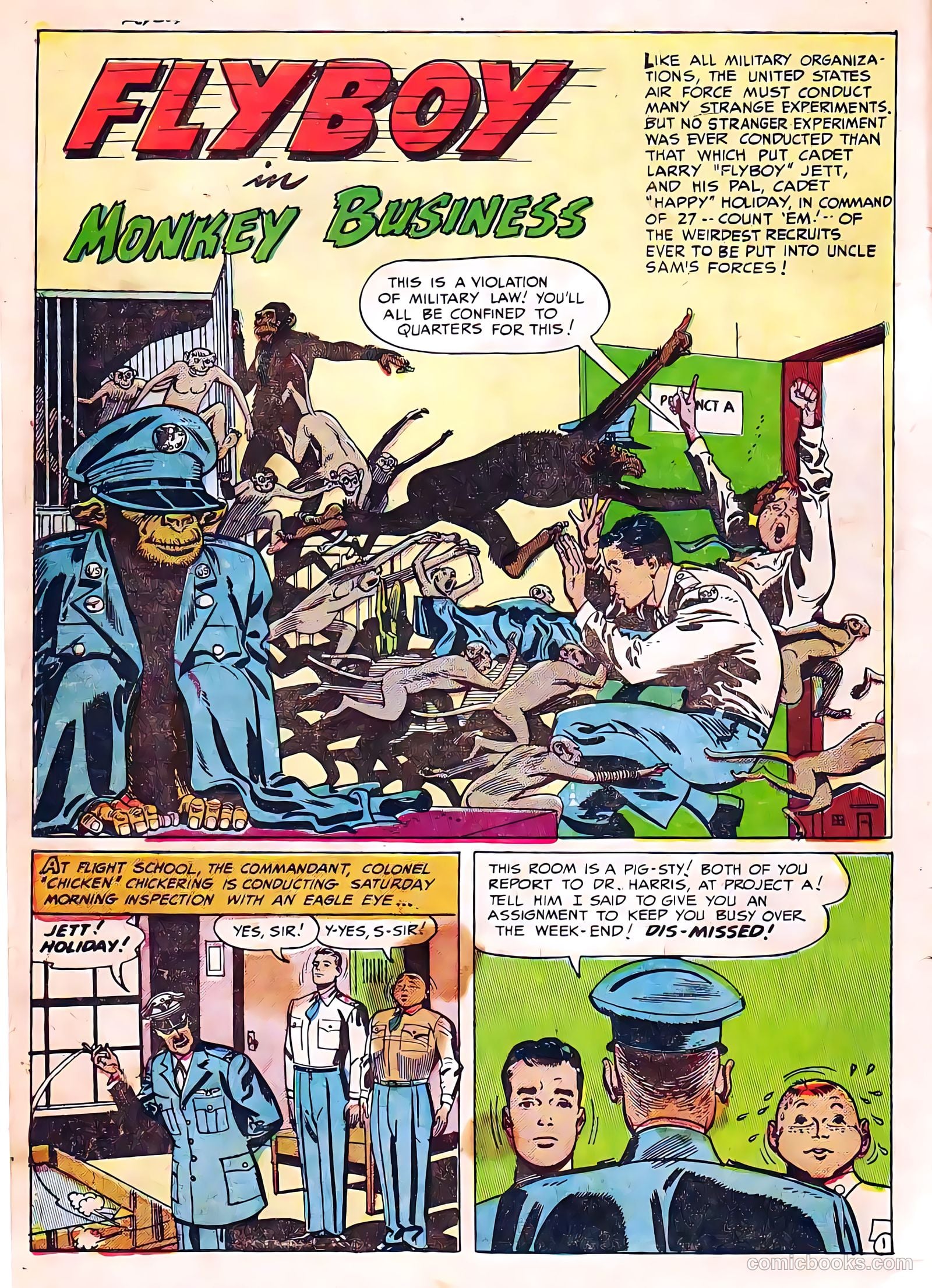 Flyboy #2 (1952) — page 10 of 36