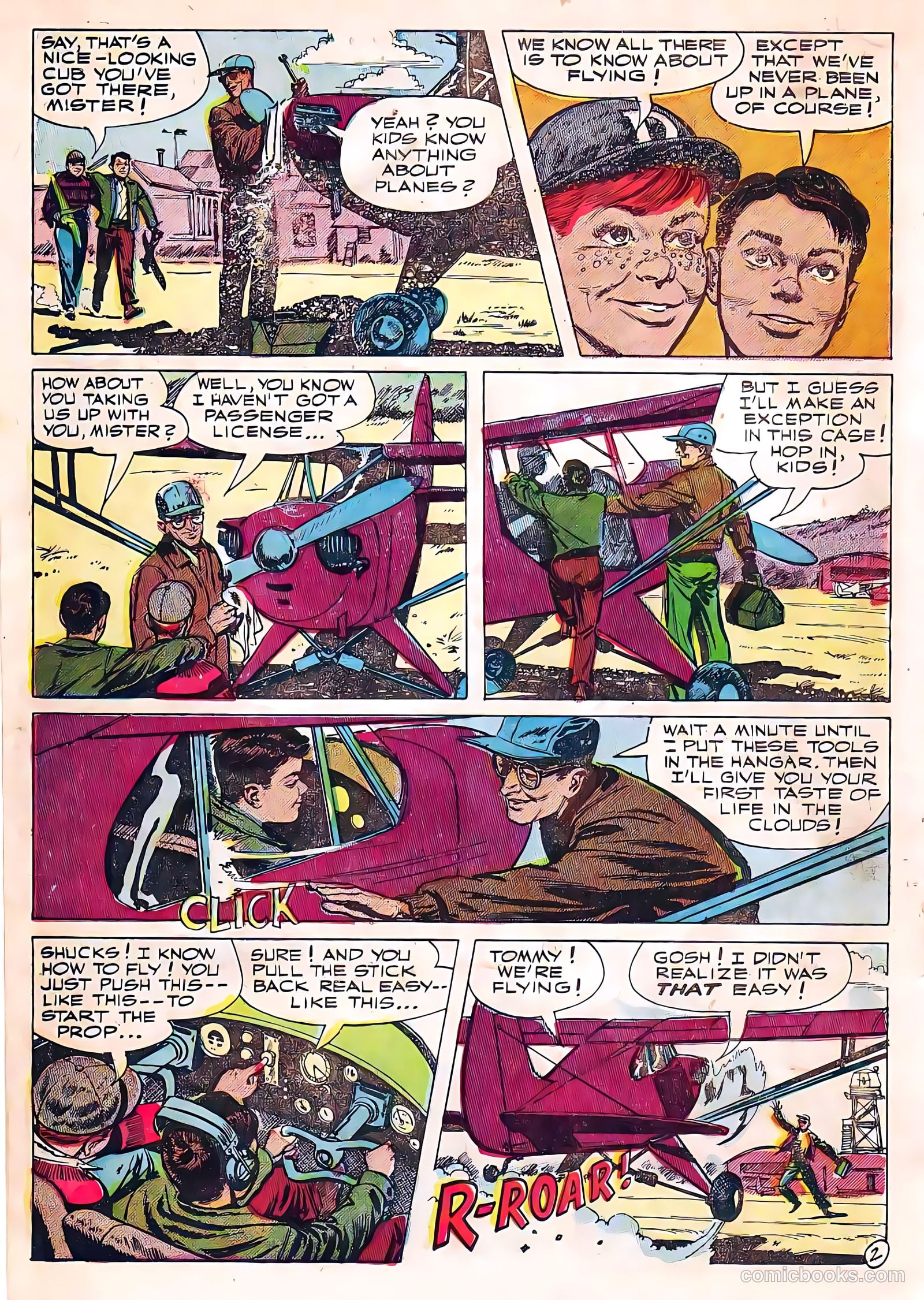 Flyboy #2 (1952) — page 18 of 36