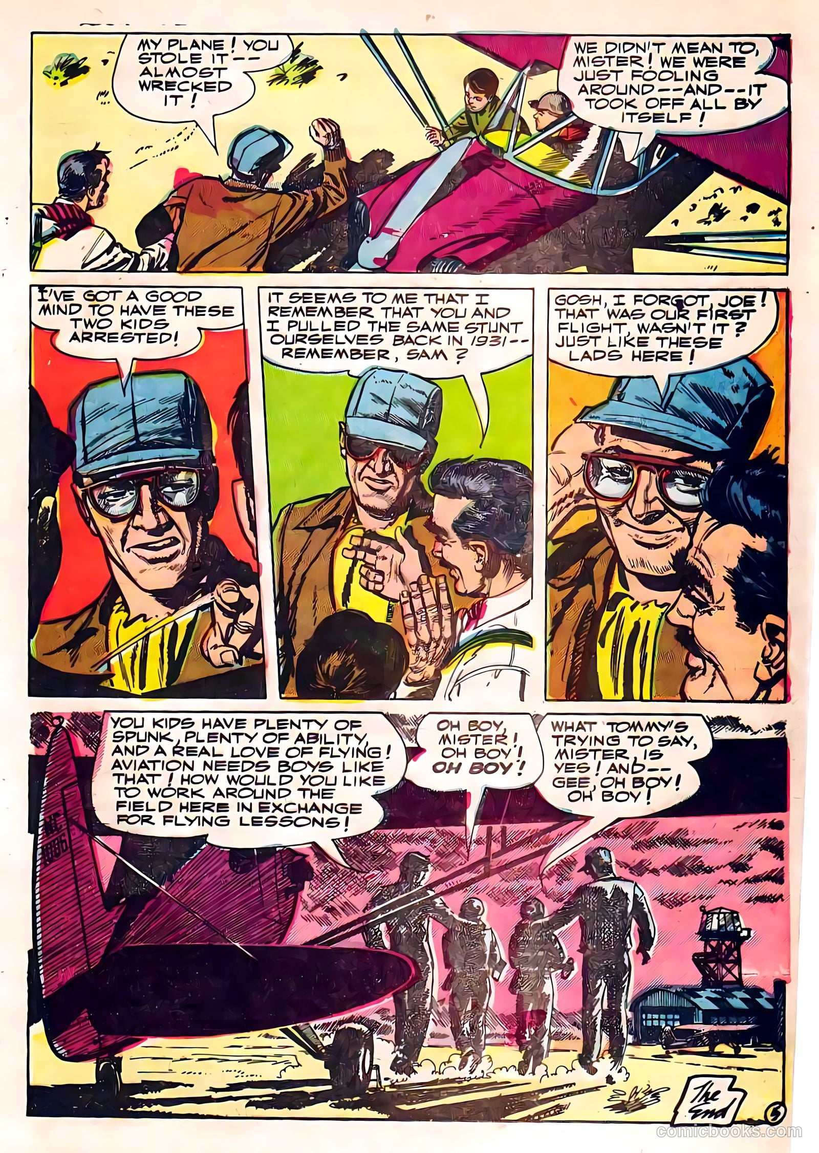 Flyboy #2 (1952) — page 21 of 36