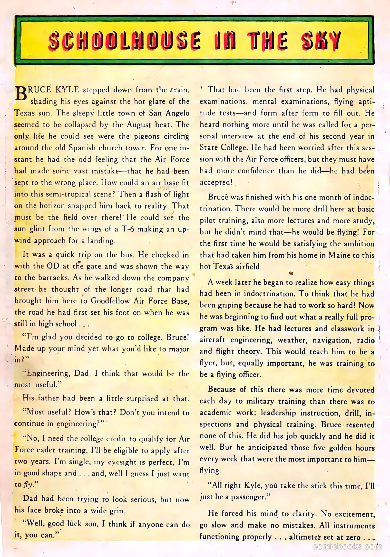 Flyboy #2 (1952) — page 22 of 36