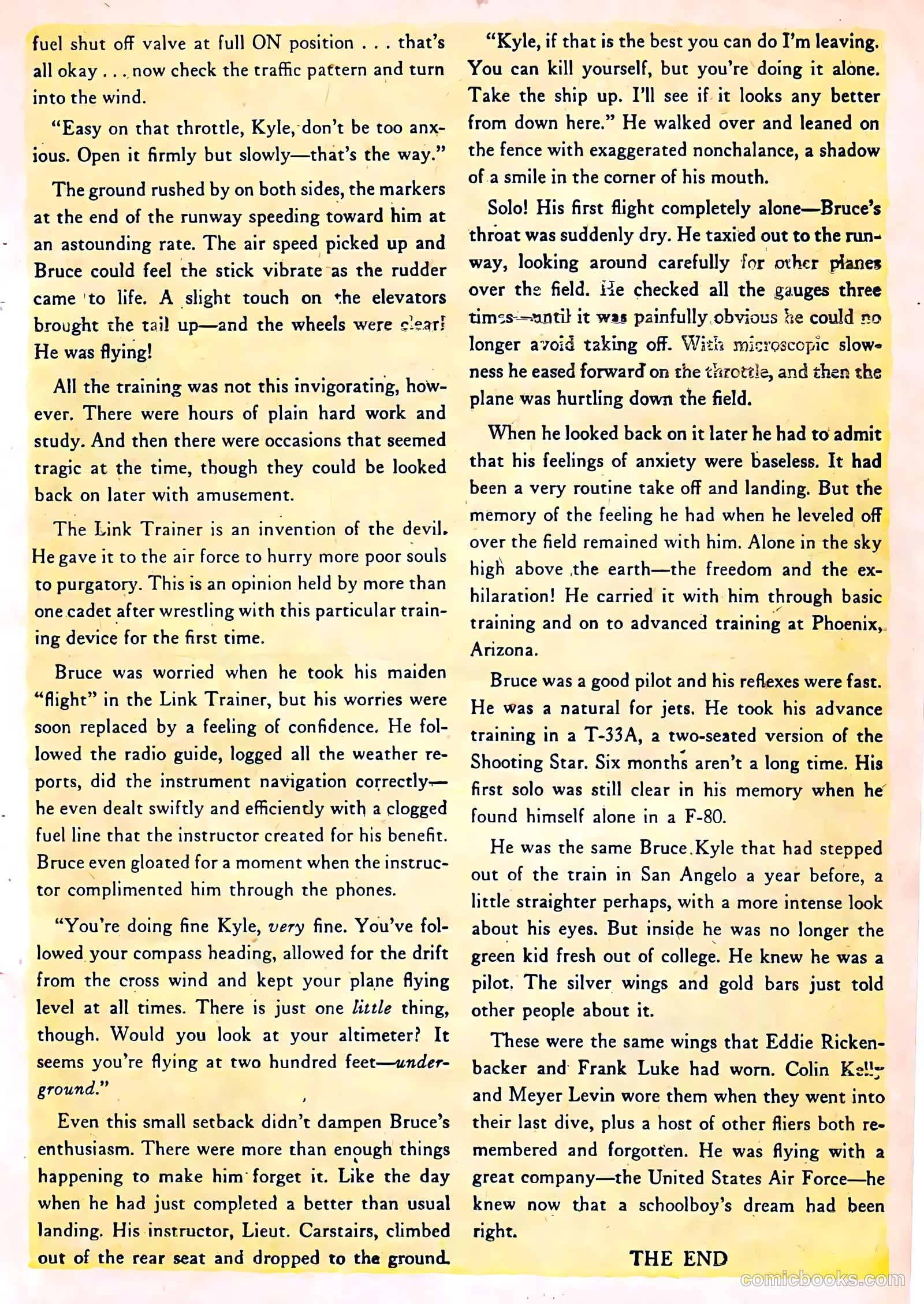 Flyboy #2 (1952) — page 23 of 36
