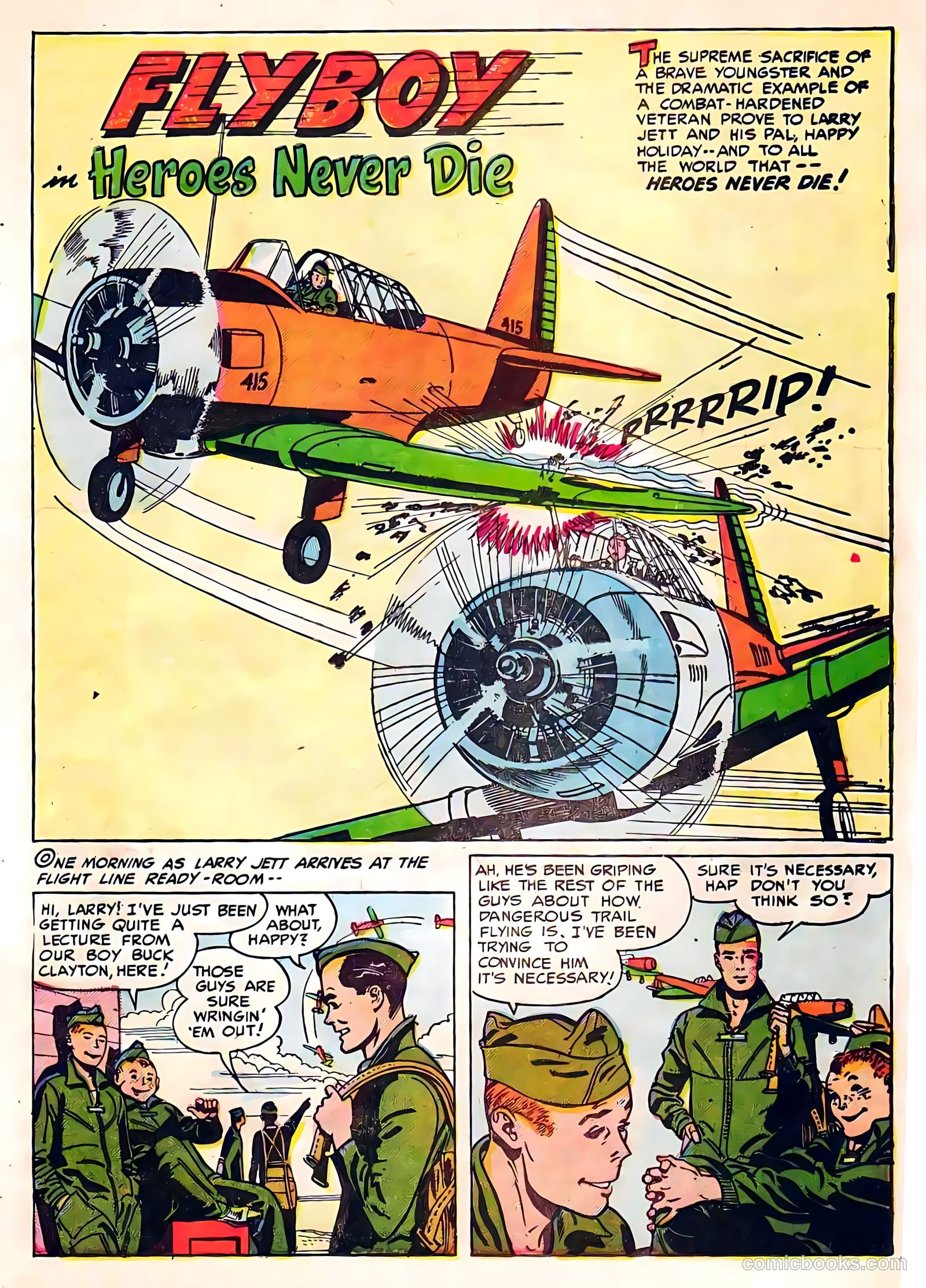 Flyboy #2 (1952) — page 25 of 36