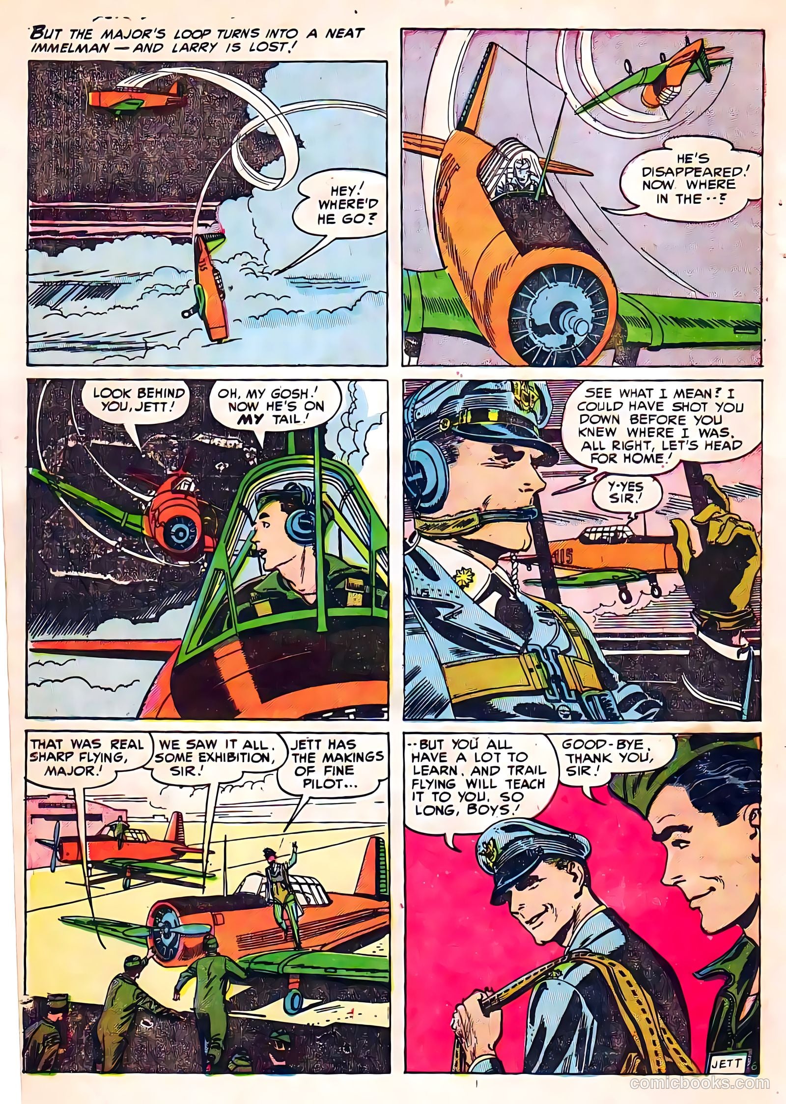 Flyboy #2 (1952) — page 30 of 36