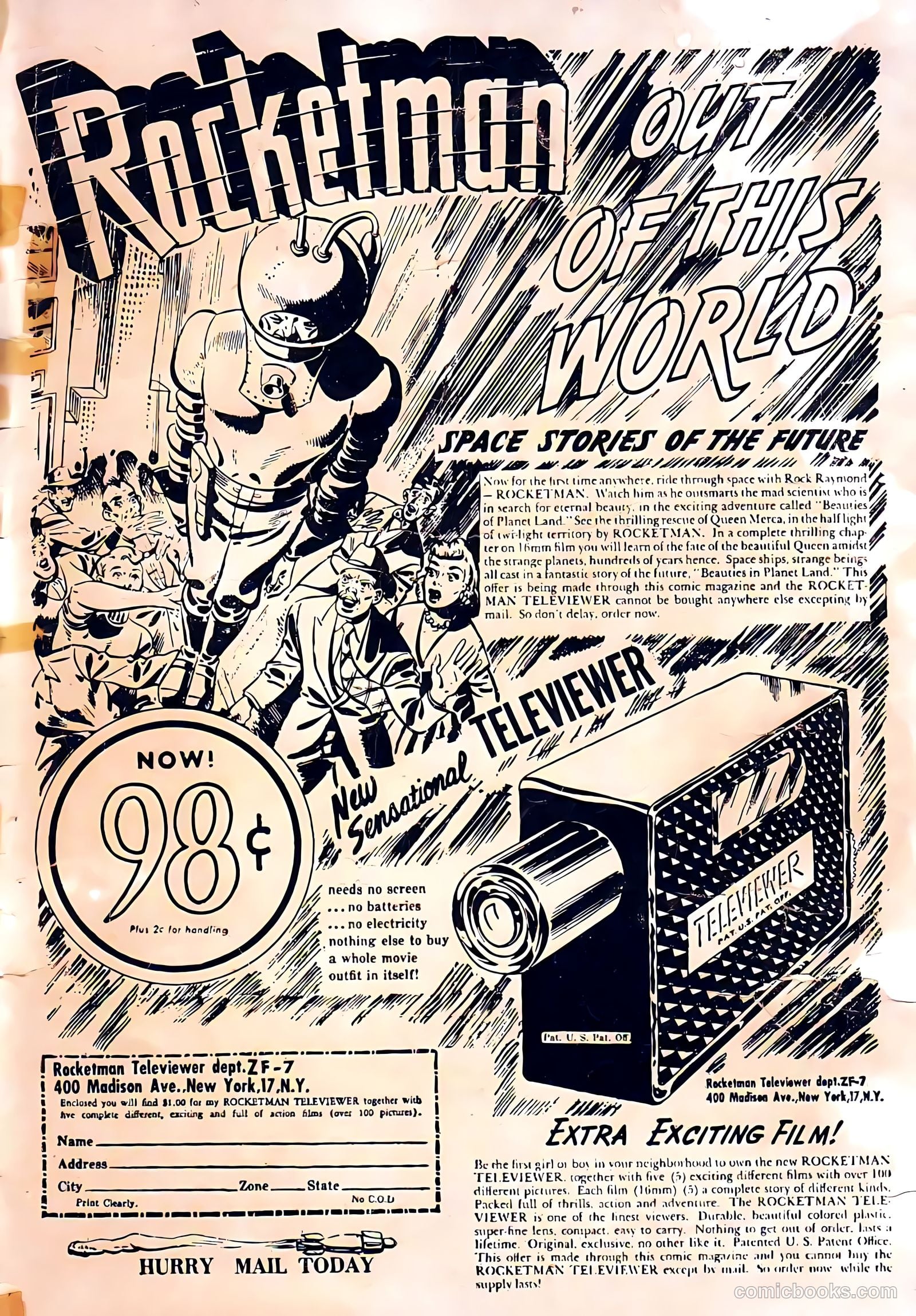 Flyboy #2 (1952) — page 35 of 36