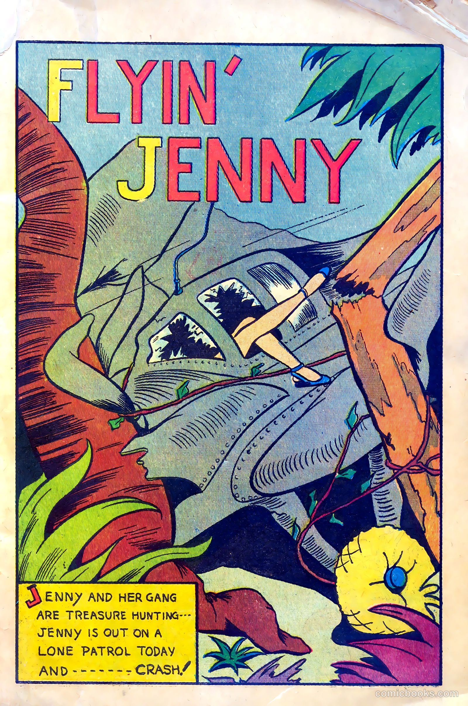 Flyin' Jenny #1 (1946) — page 3 of 36