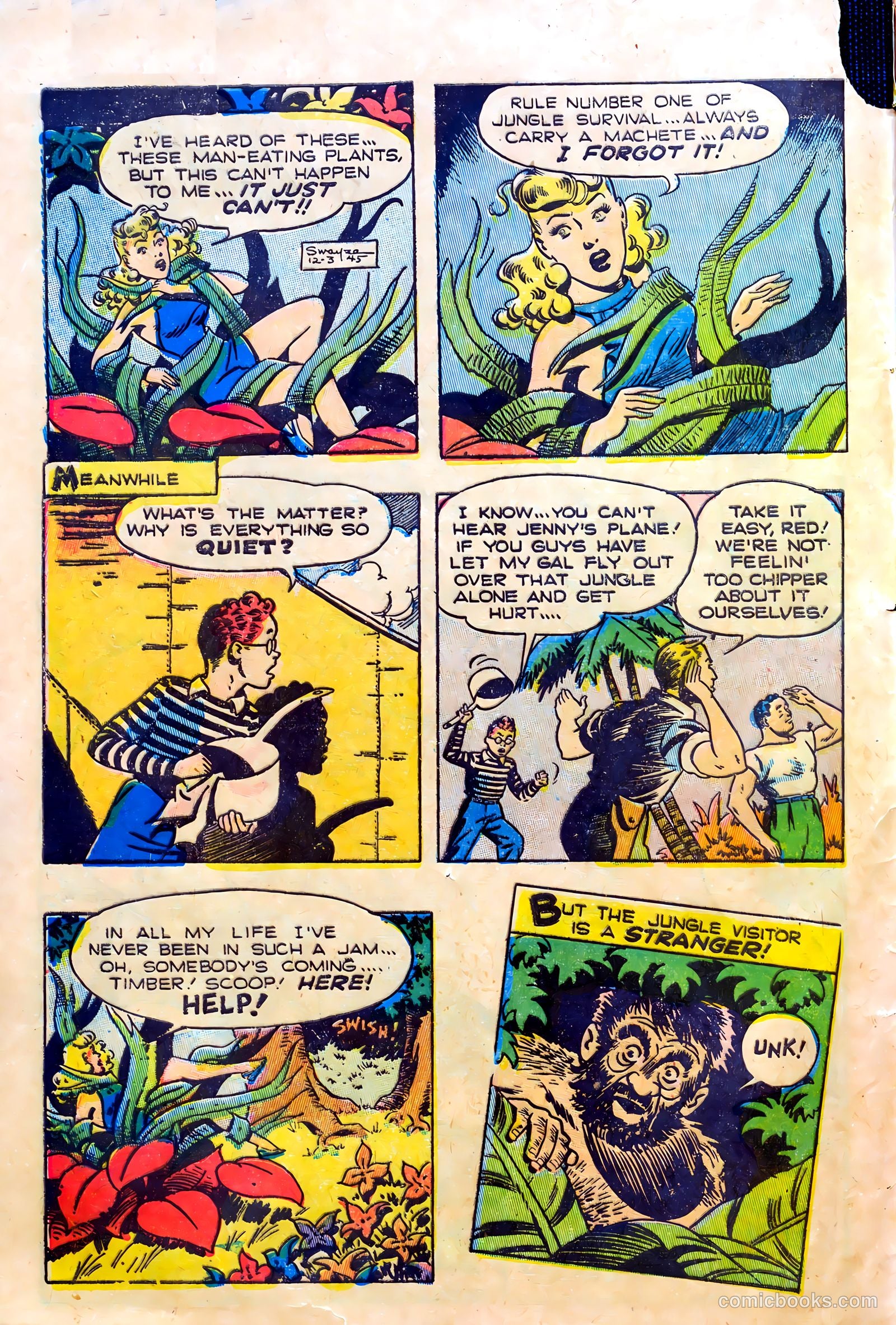 Flyin' Jenny #1 (1946) — page 4 of 36