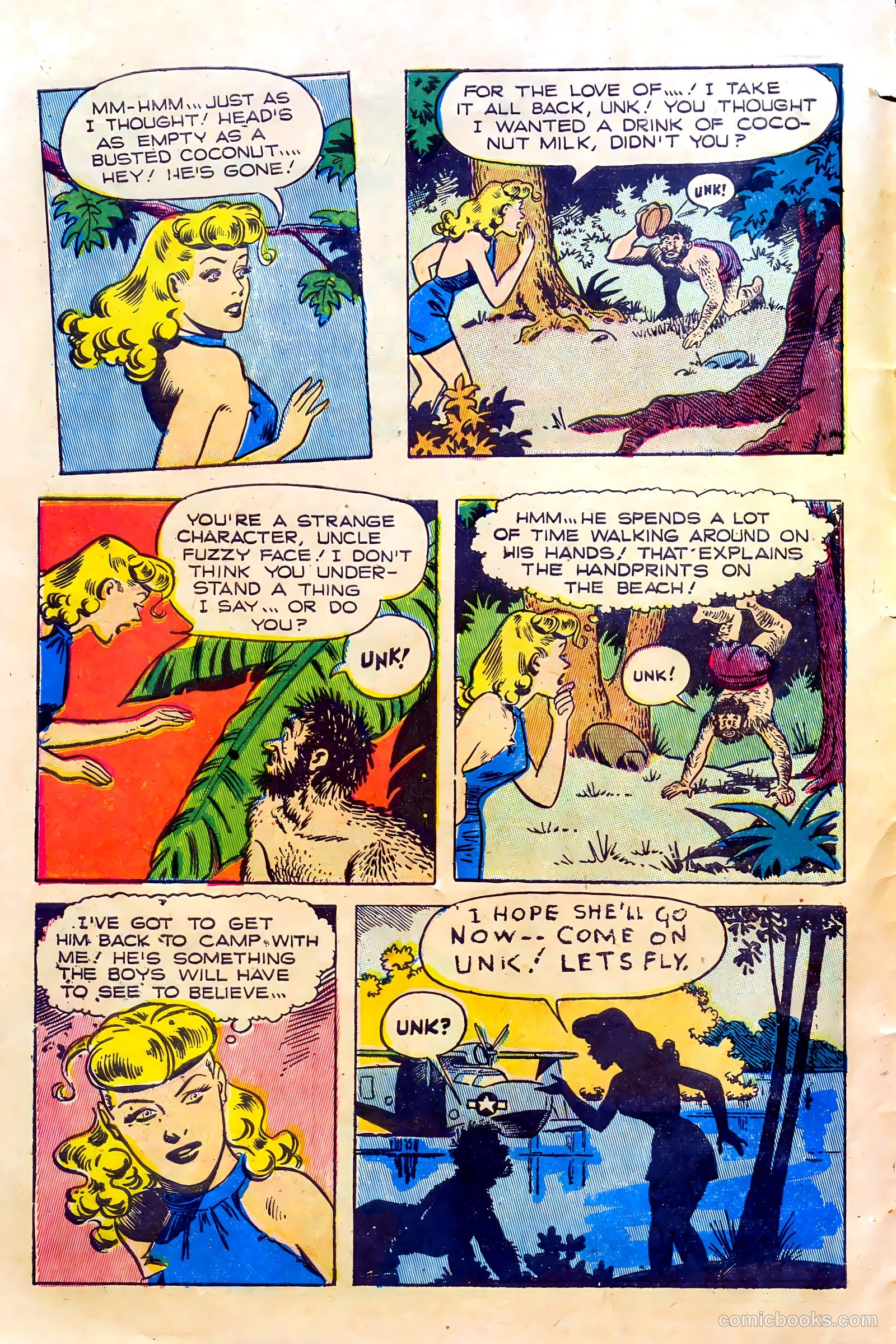 Flyin' Jenny #1 (1946) — page 6 of 36