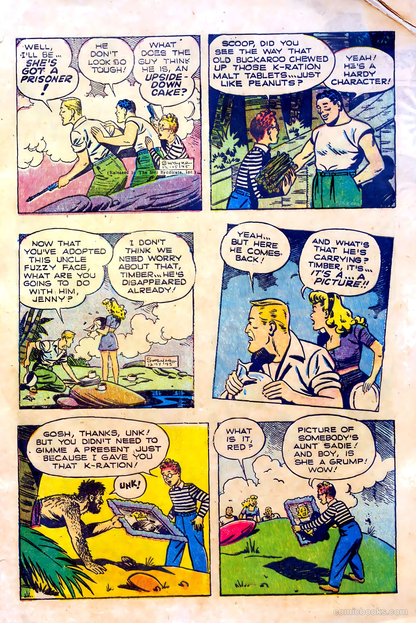 Flyin' Jenny #1 (1946) — page 9 of 36