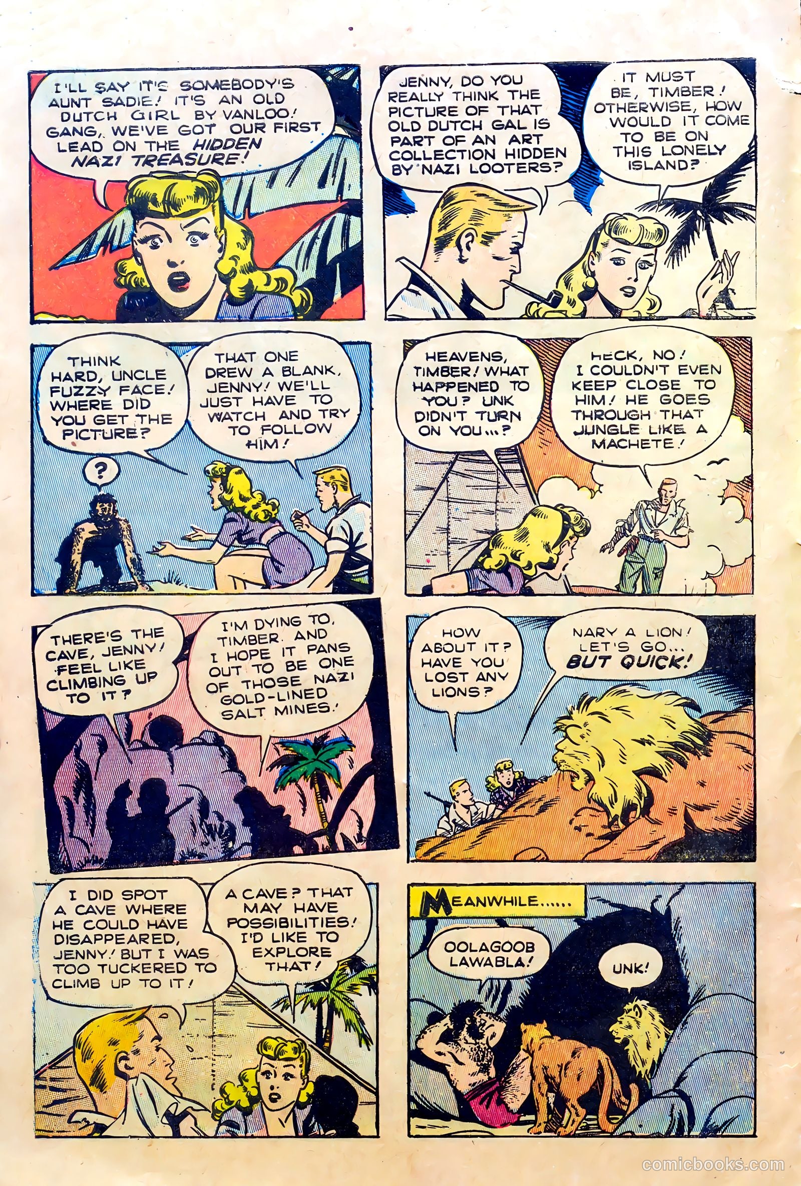 Flyin' Jenny #1 (1946) — page 10 of 36
