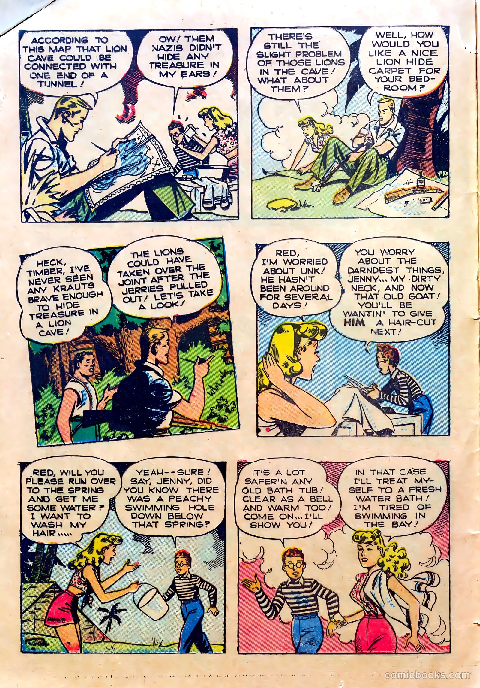 Flyin' Jenny #1 (1946) — page 12 of 36