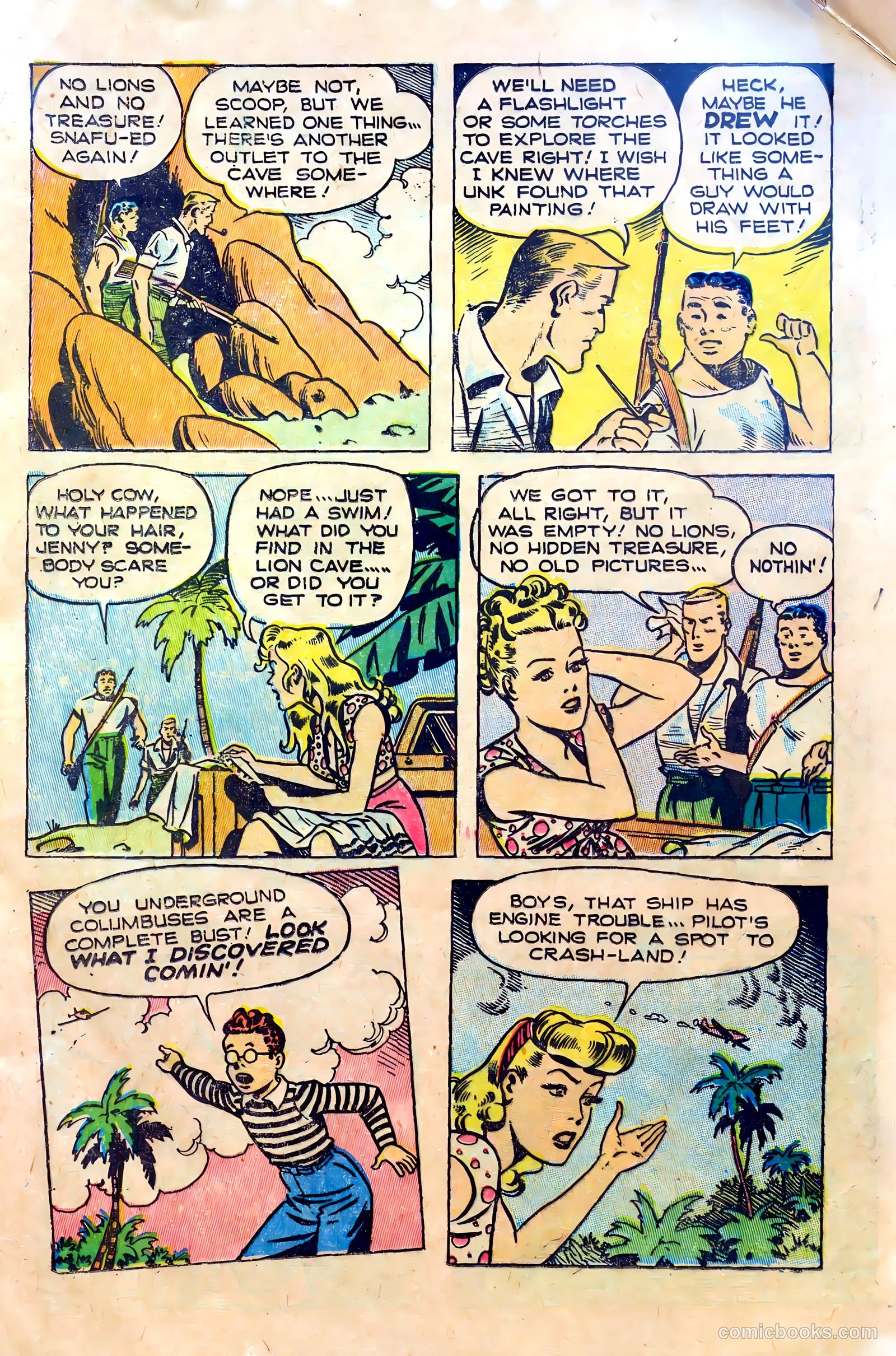 Flyin' Jenny #1 (1946) — page 13 of 36