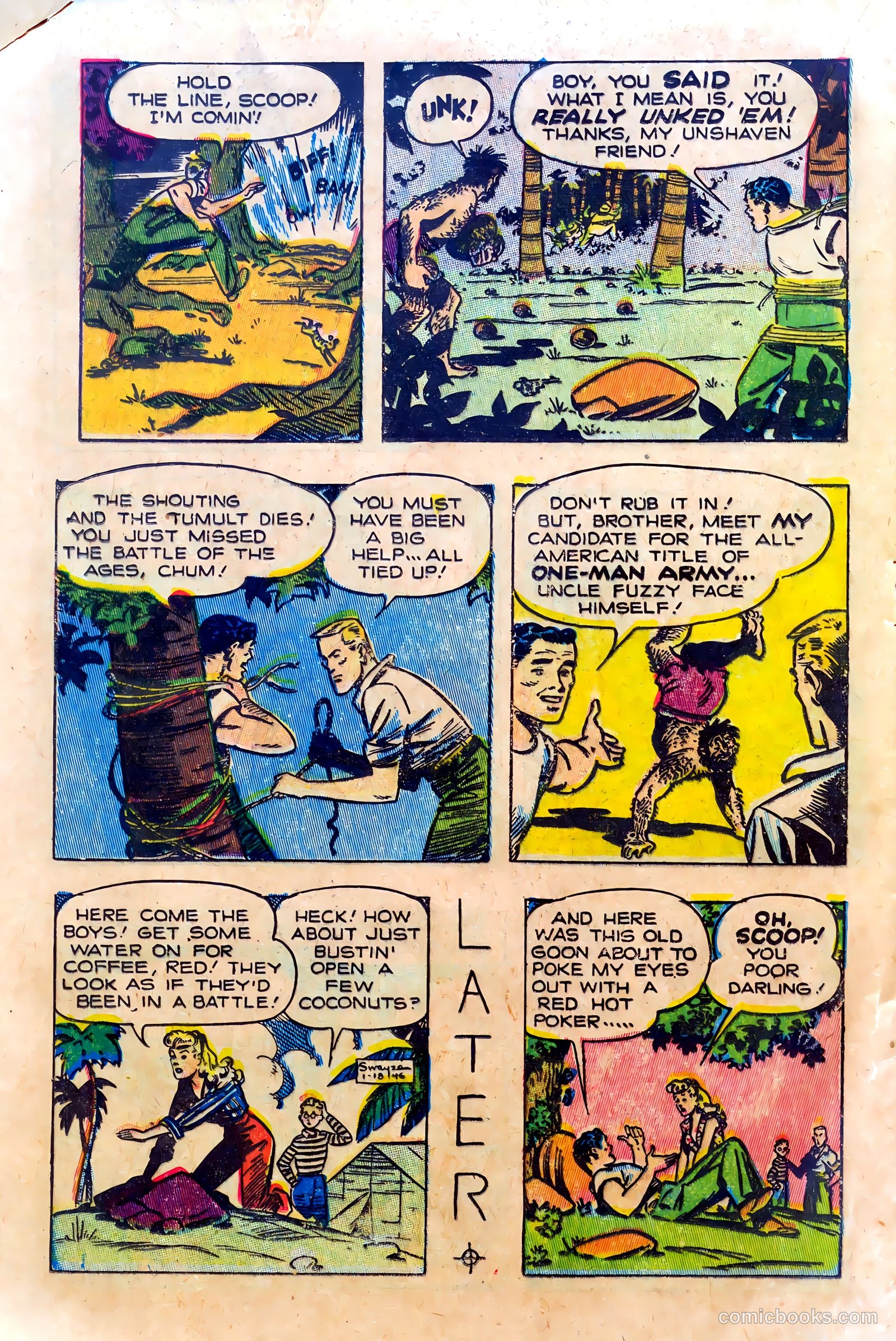 Flyin' Jenny #1 (1946) — page 20 of 36