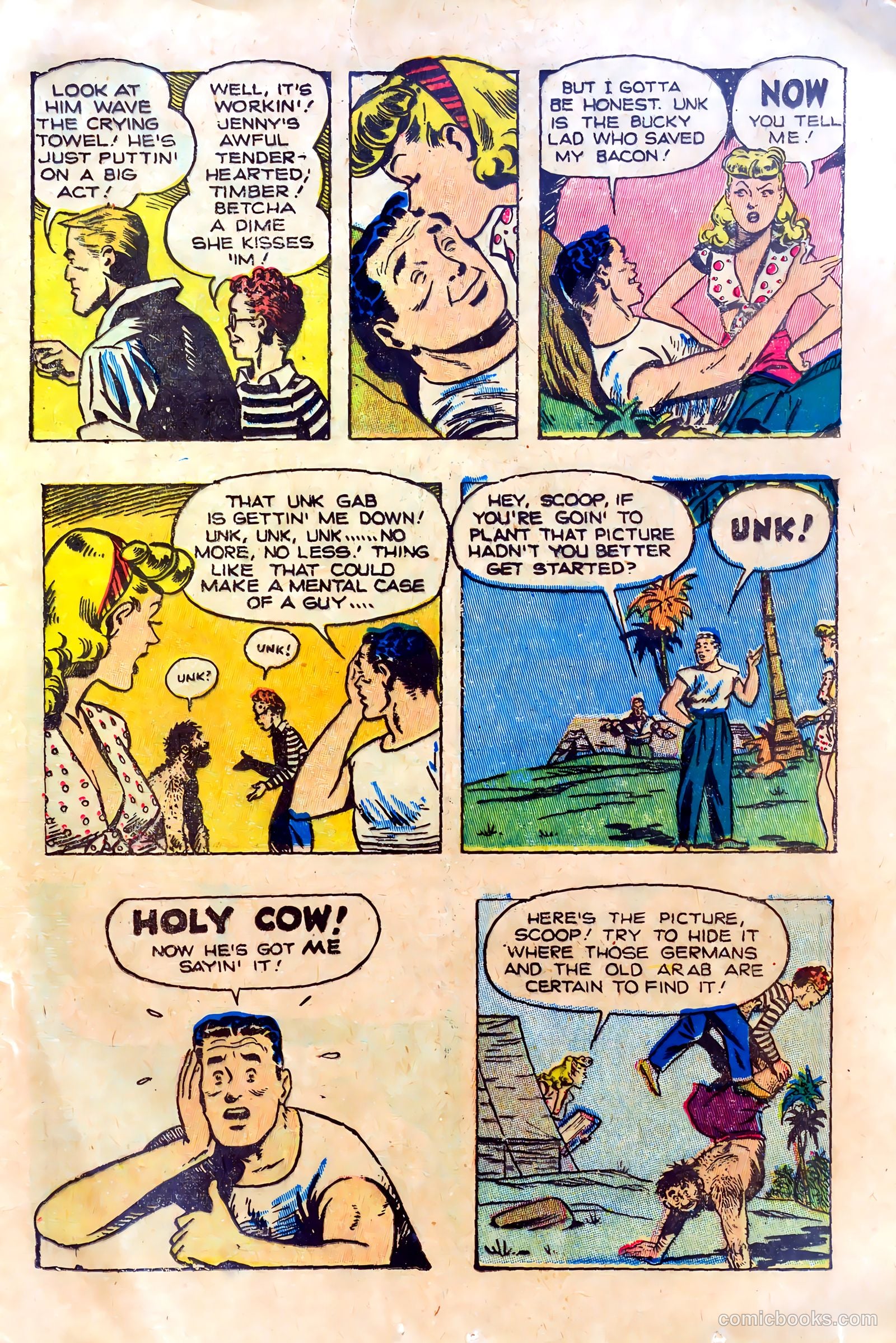 Flyin' Jenny #1 (1946) — page 21 of 36