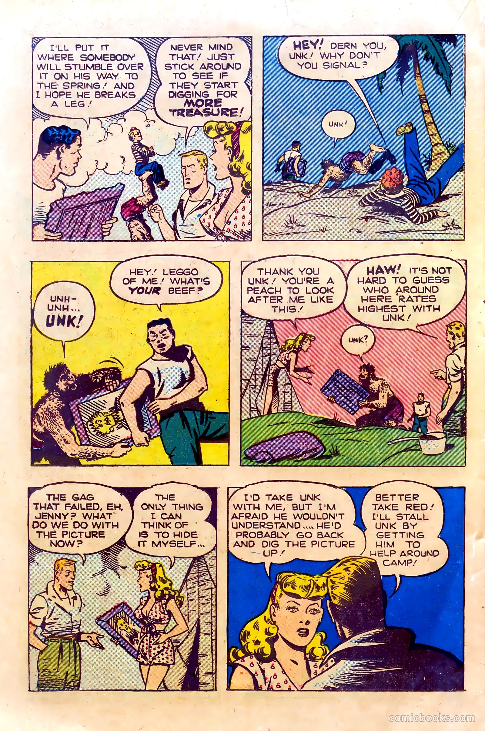 Flyin' Jenny #1 (1946) — page 22 of 36