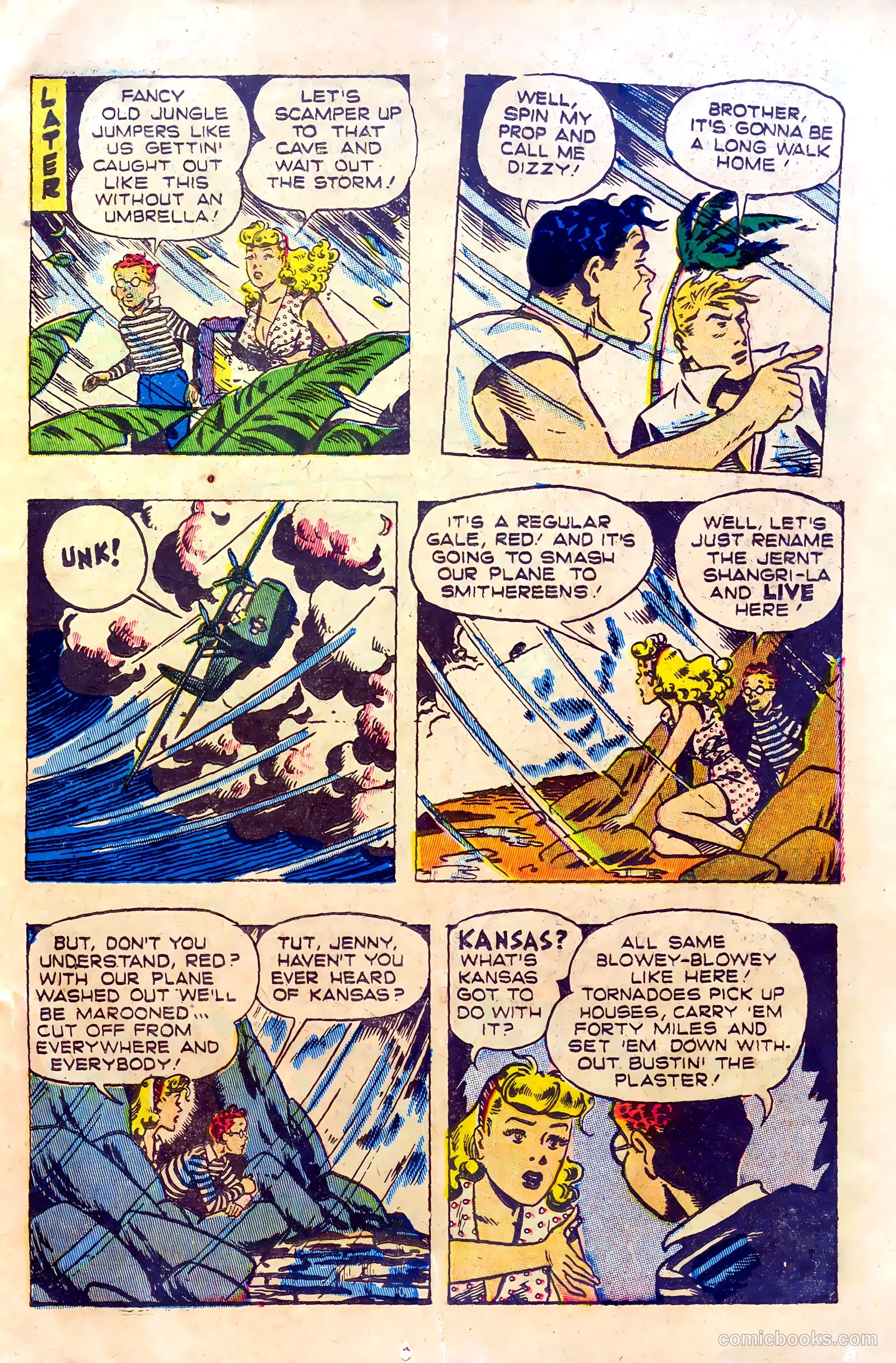 Flyin' Jenny #1 (1946) — page 23 of 36