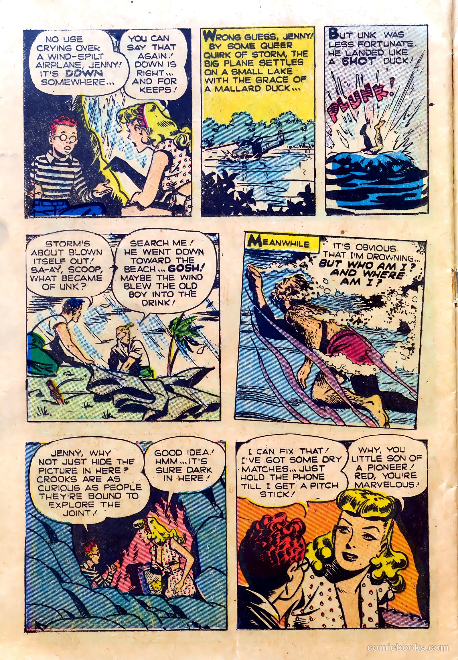 Flyin' Jenny #1 (1946) — page 24 of 36