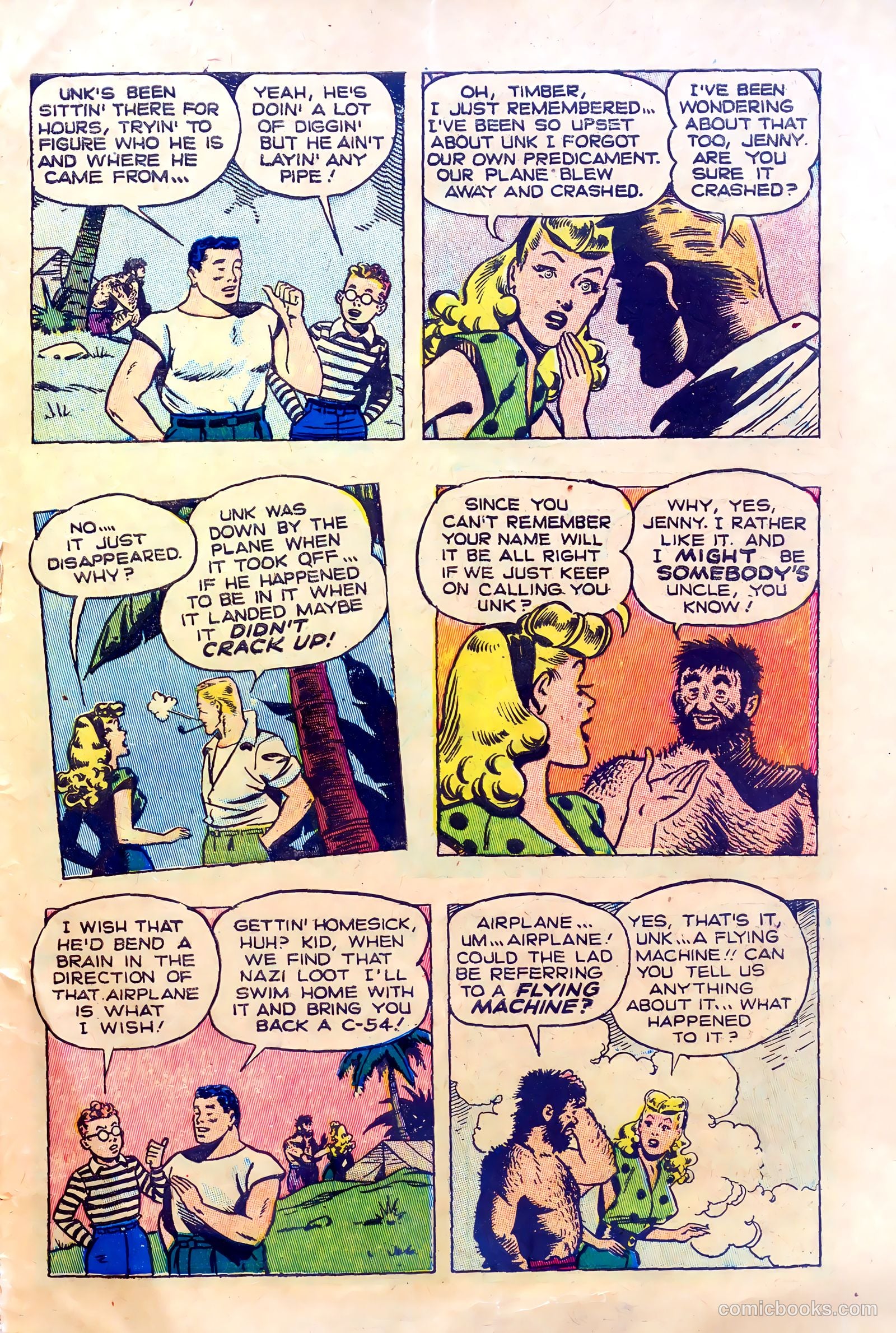 Flyin' Jenny #1 (1946) — page 27 of 36