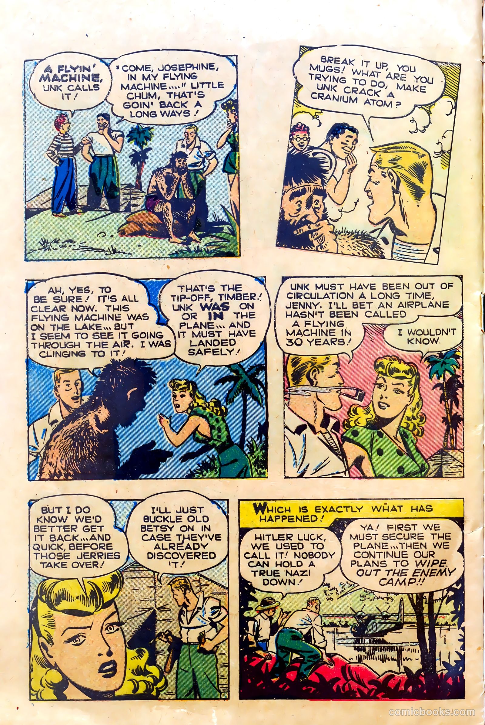 Flyin' Jenny #1 (1946) — page 28 of 36