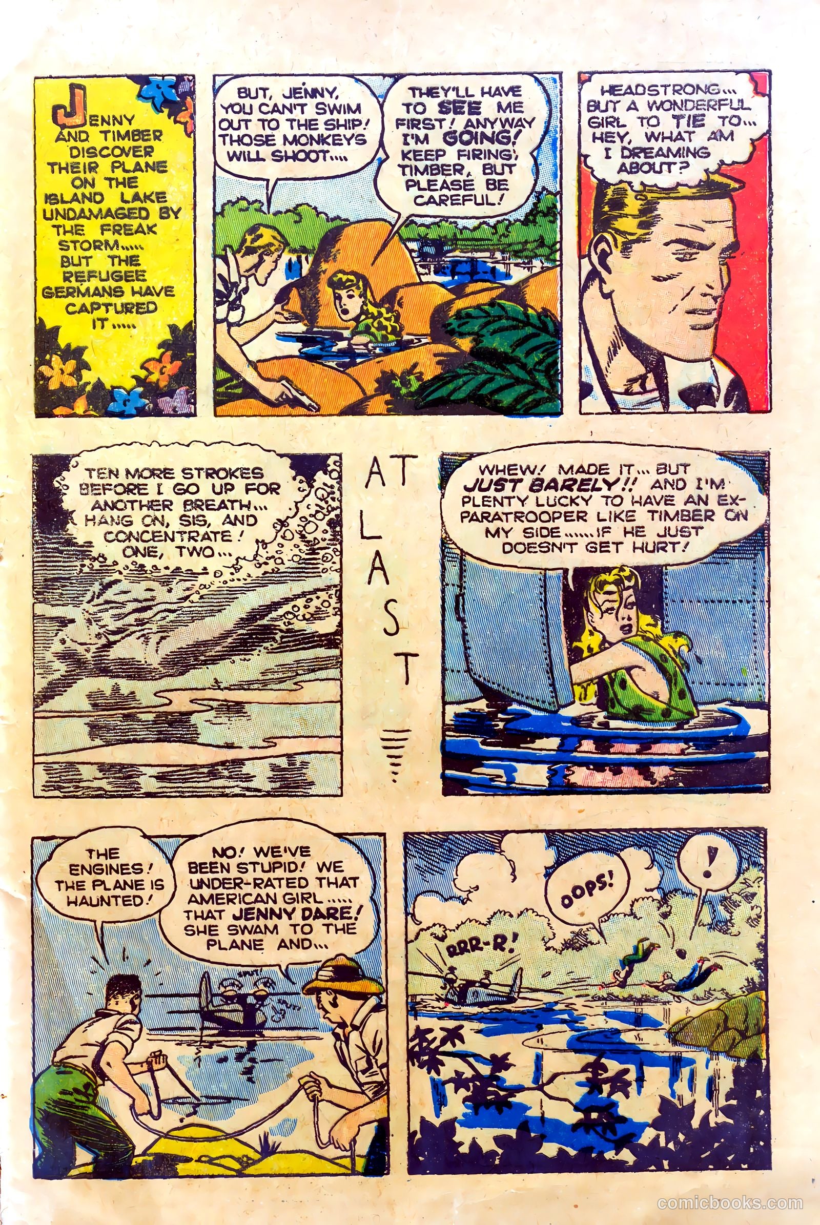 Flyin' Jenny #1 (1946) — page 29 of 36