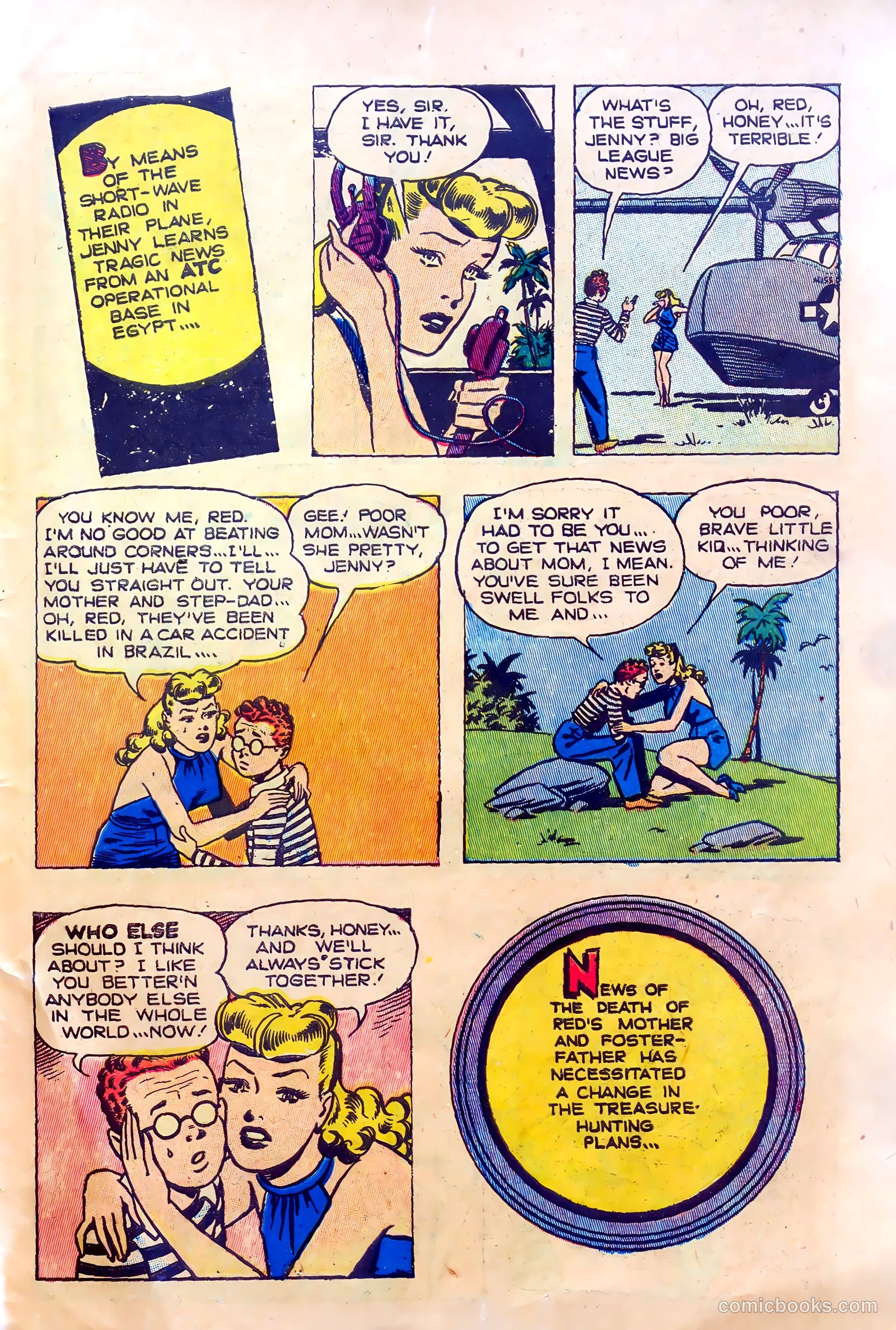 Flyin' Jenny #1 (1946) — page 31 of 36