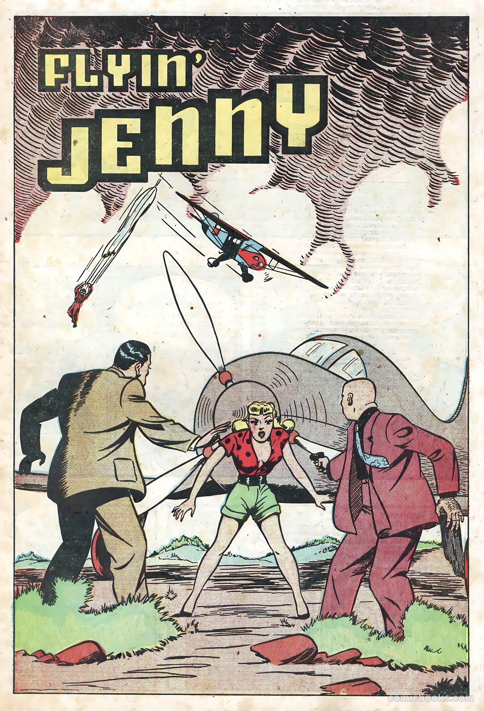 Flyin' Jenny #2 (1947) — page 3 of 36