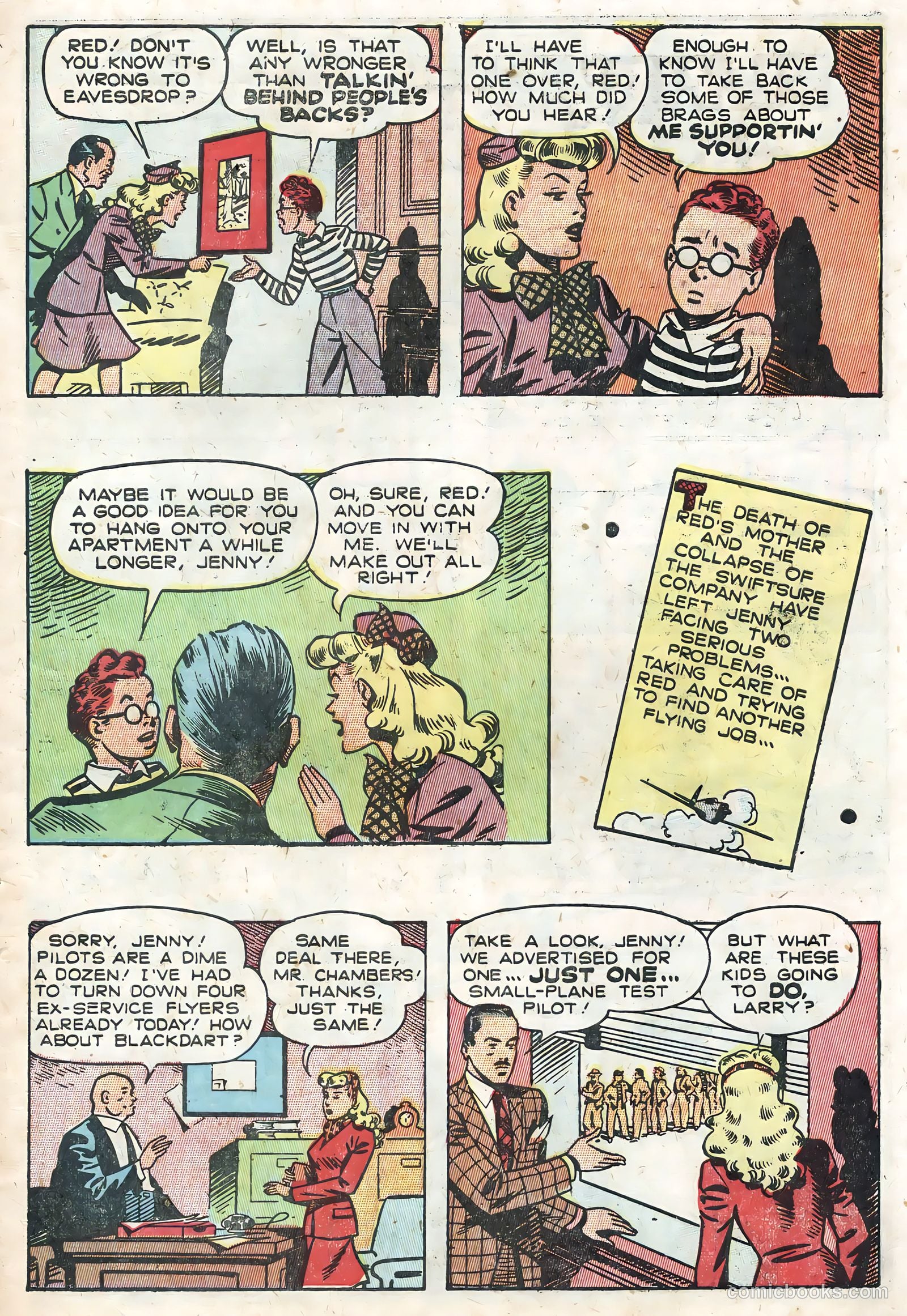 Flyin' Jenny #2 (1947) — page 5 of 36