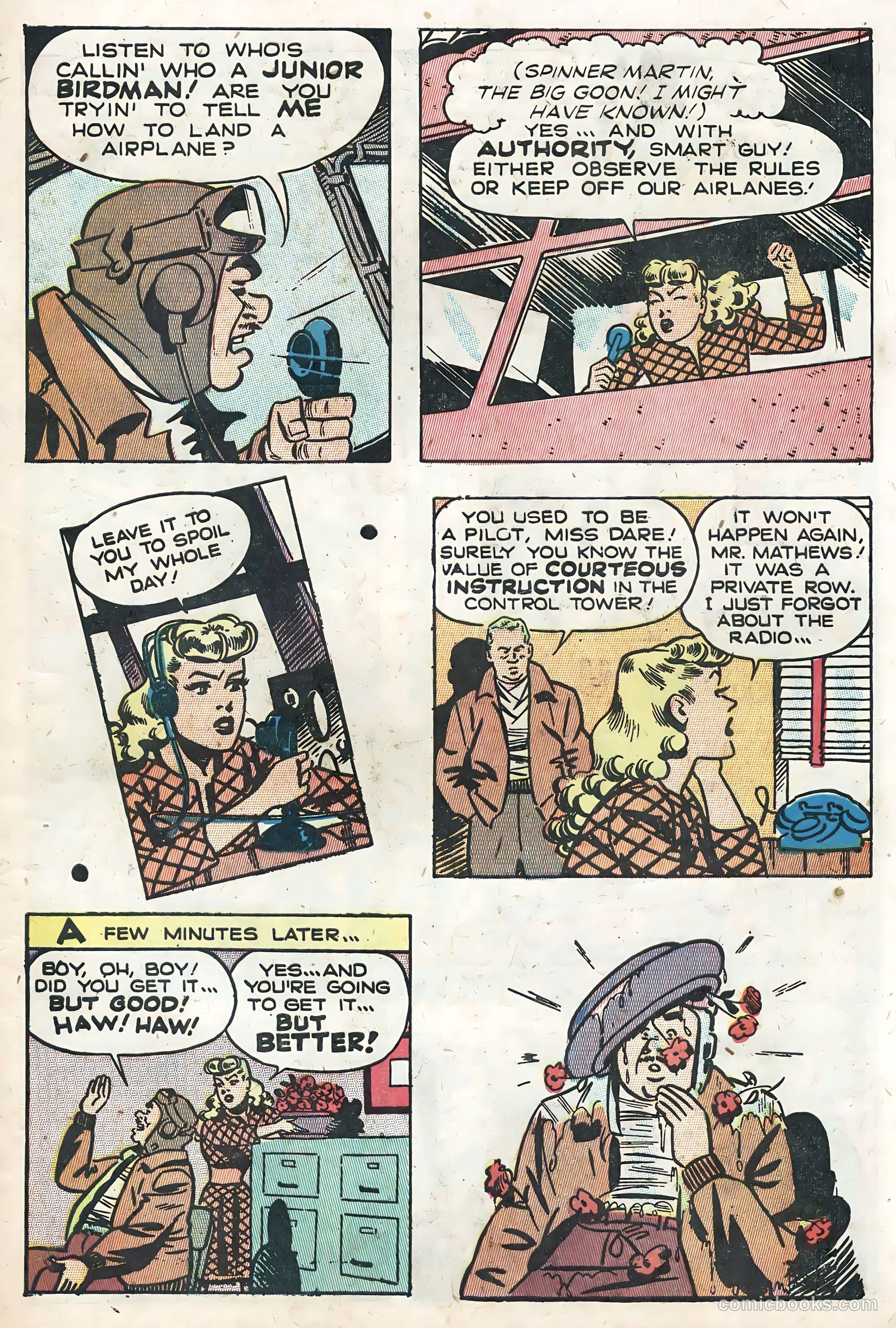 Flyin' Jenny #2 (1947) — page 7 of 36