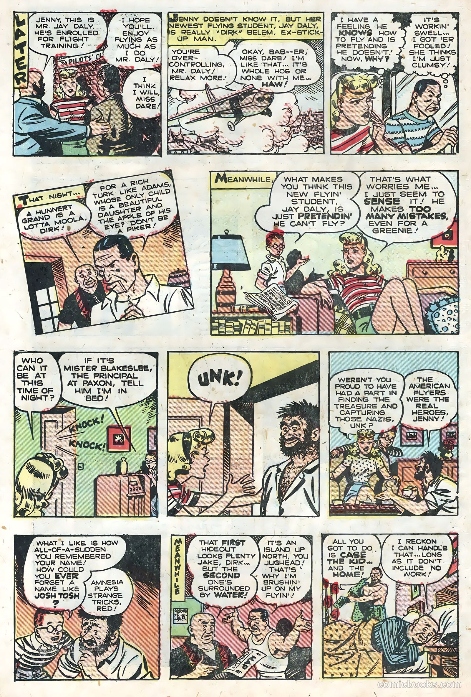 Flyin' Jenny #2 (1947) — page 16 of 36