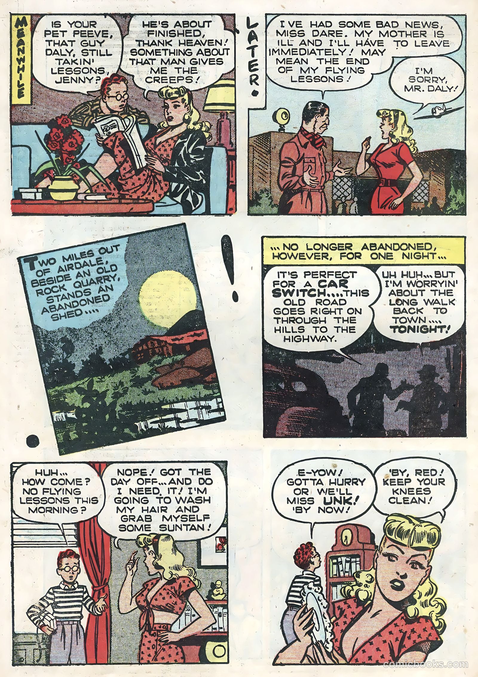 Flyin' Jenny #2 (1947) — page 18 of 36