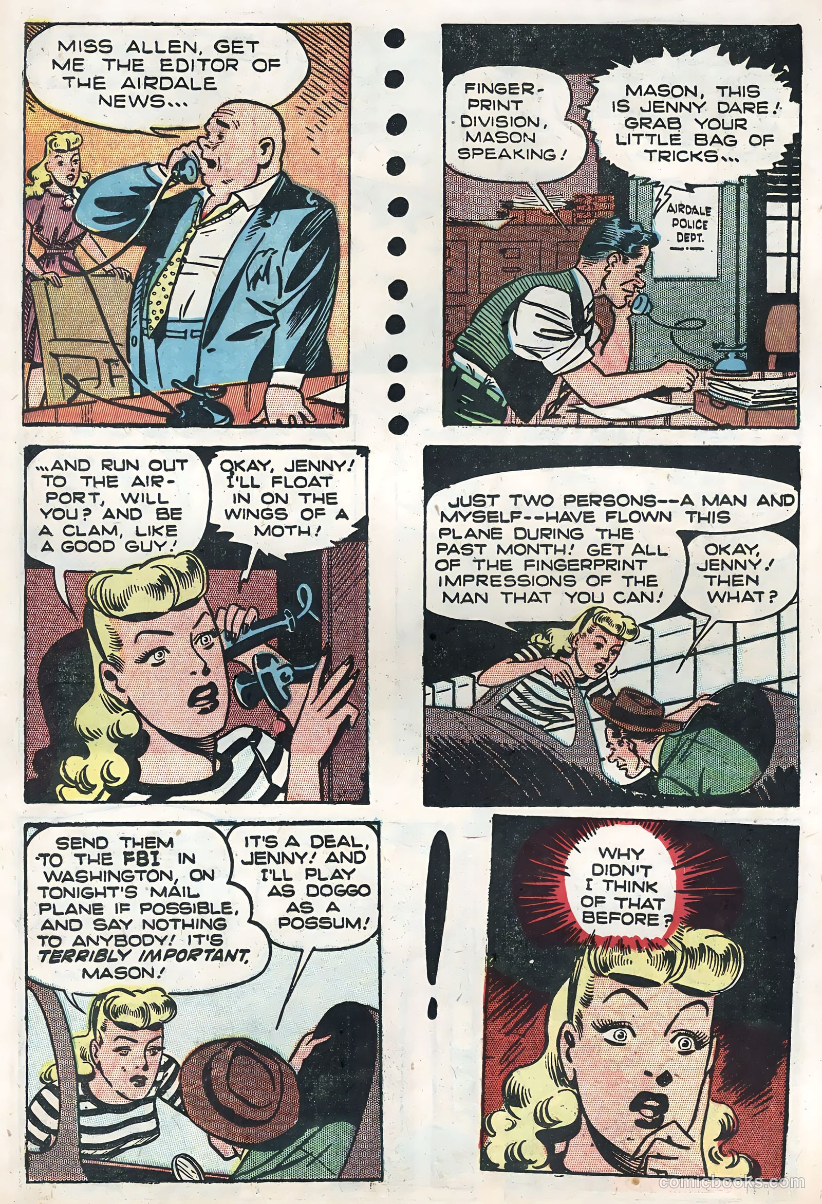 Flyin' Jenny #2 (1947) — page 26 of 36